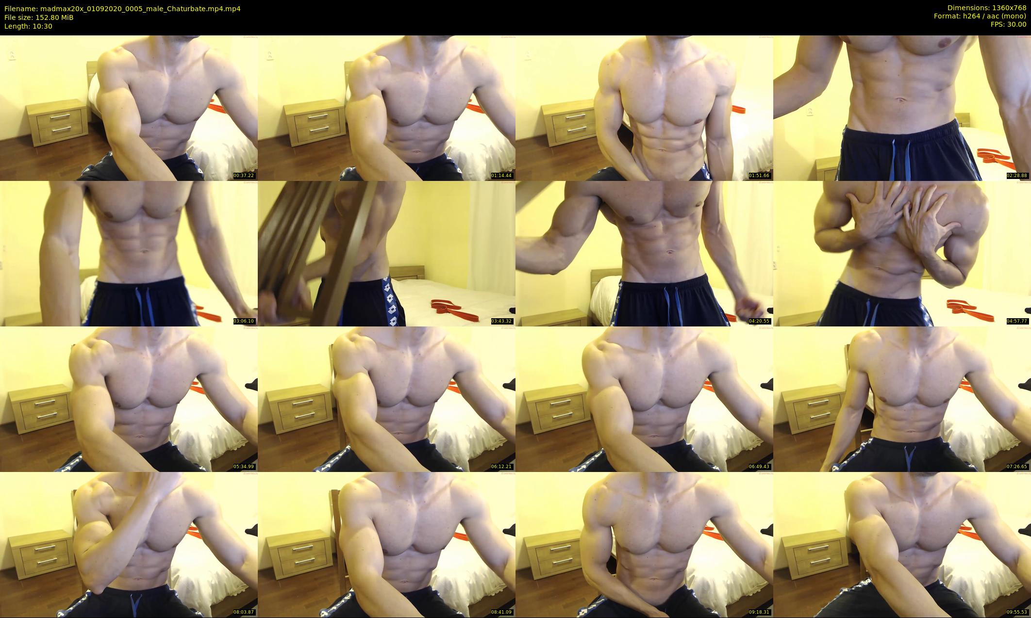 madmax20x — 11 minute Chaturbate male cam show recording, 720p, Sep 1, 2020