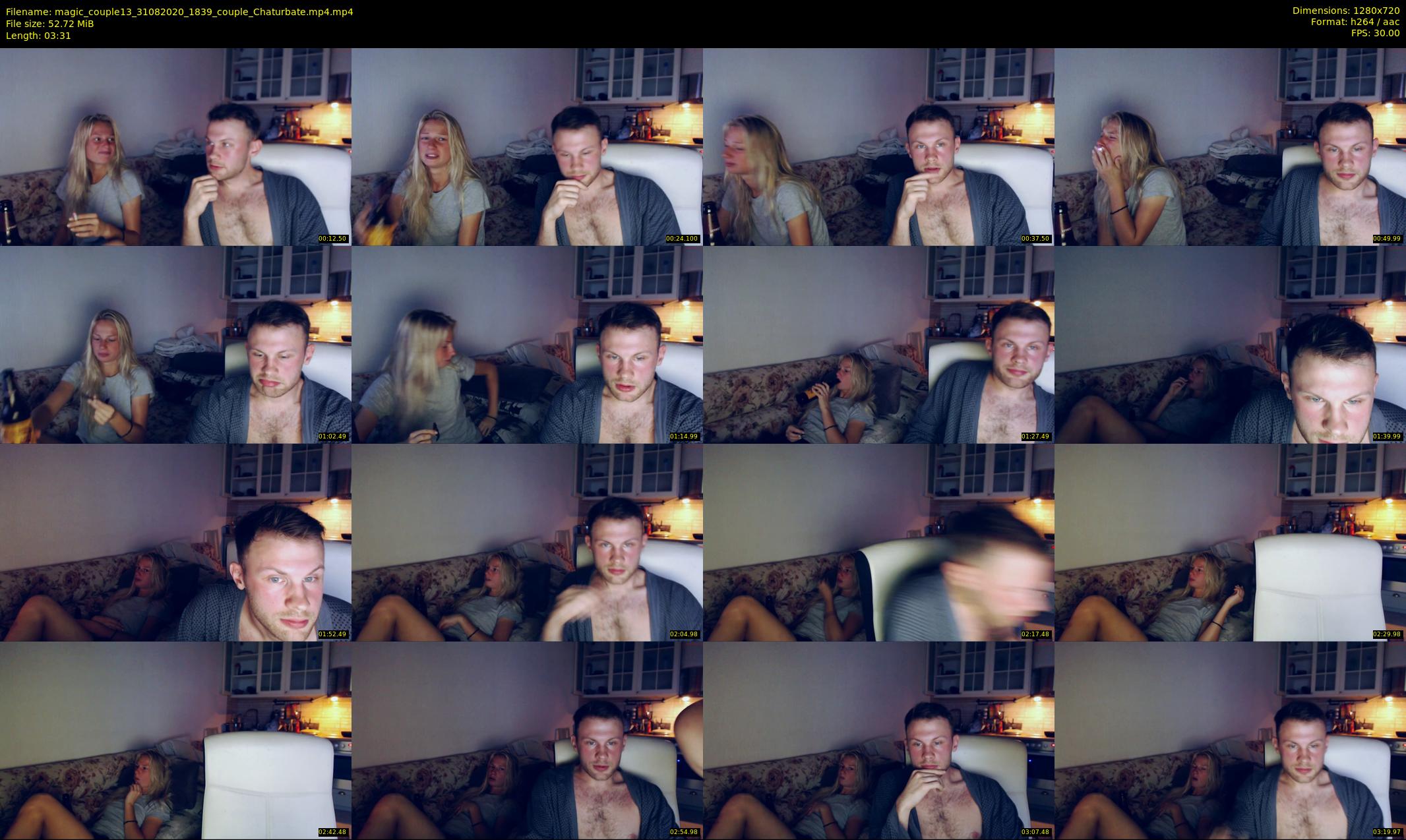 magic_couple13 — 4 minute Chaturbate couple cam show recording, 720p, Aug 31, 2020