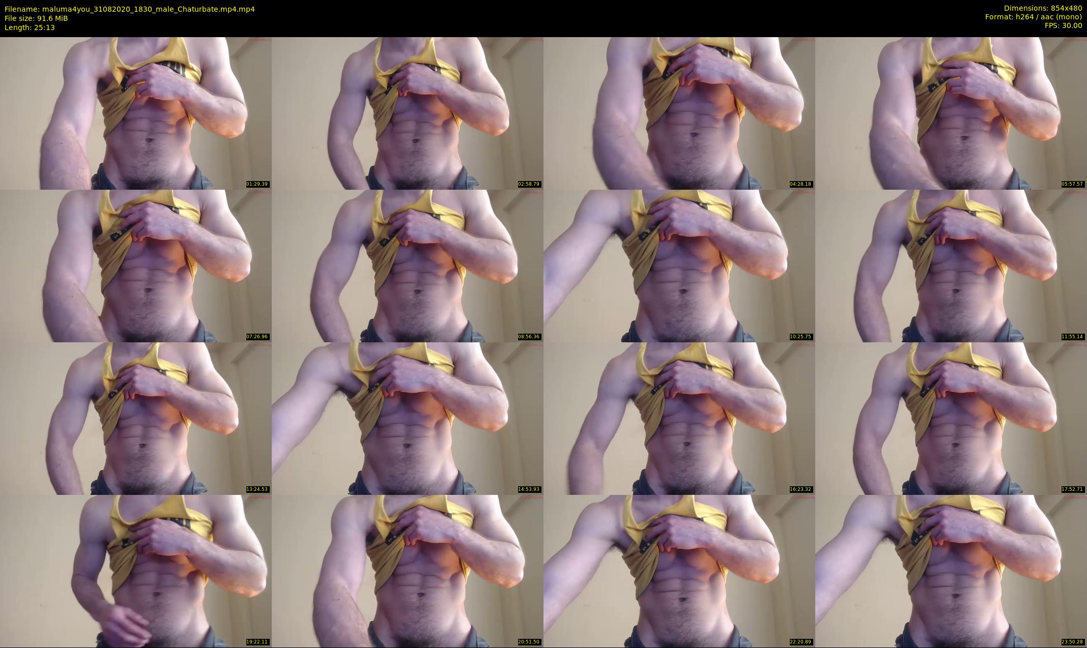 maluma4you — 26 minute Chaturbate male cam show recording, 480p, Aug 31, 2020
