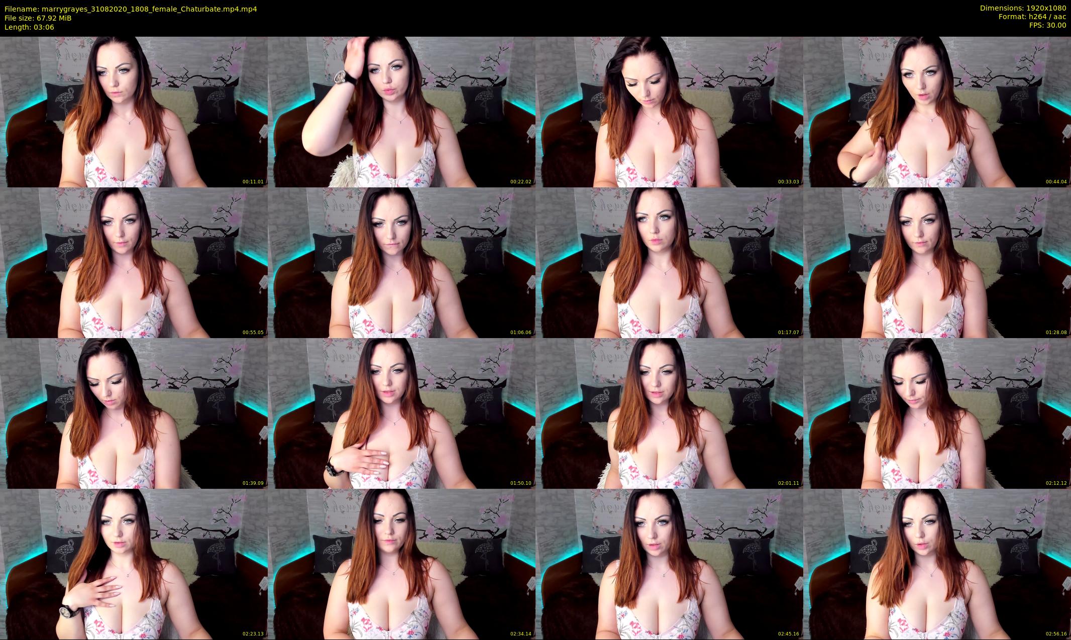 marrygrayes — 4 minute Chaturbate female cam show recording, 1080p, Aug 31, 2020