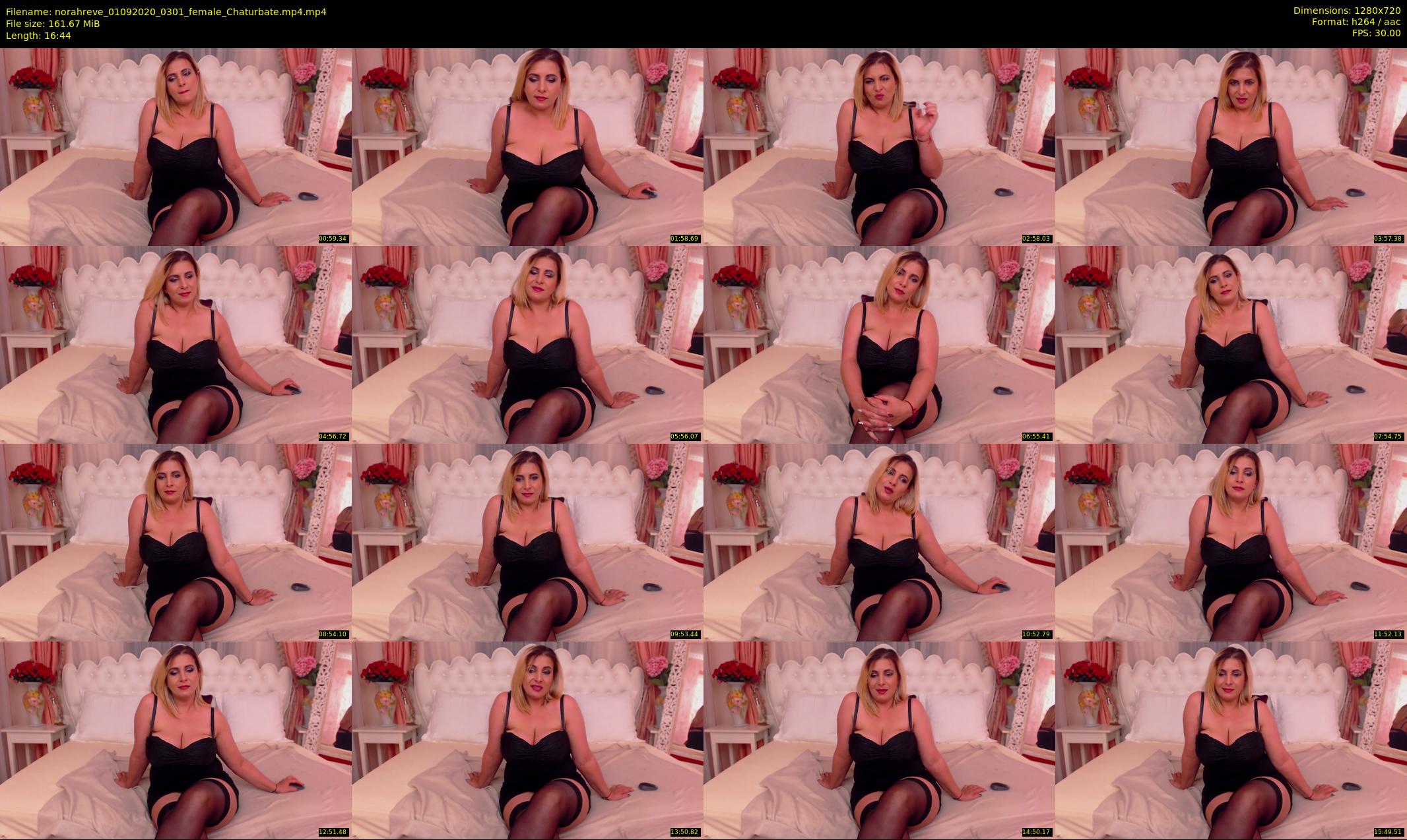 norahreve — 17 minute Chaturbate female cam show recording, 720p, Sep 1, 2020