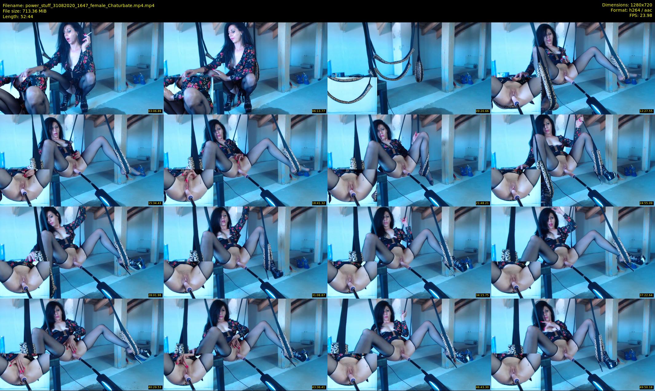 power_stuff — 53 minute Chaturbate female cam show recording, 720p, Aug 31, 2020