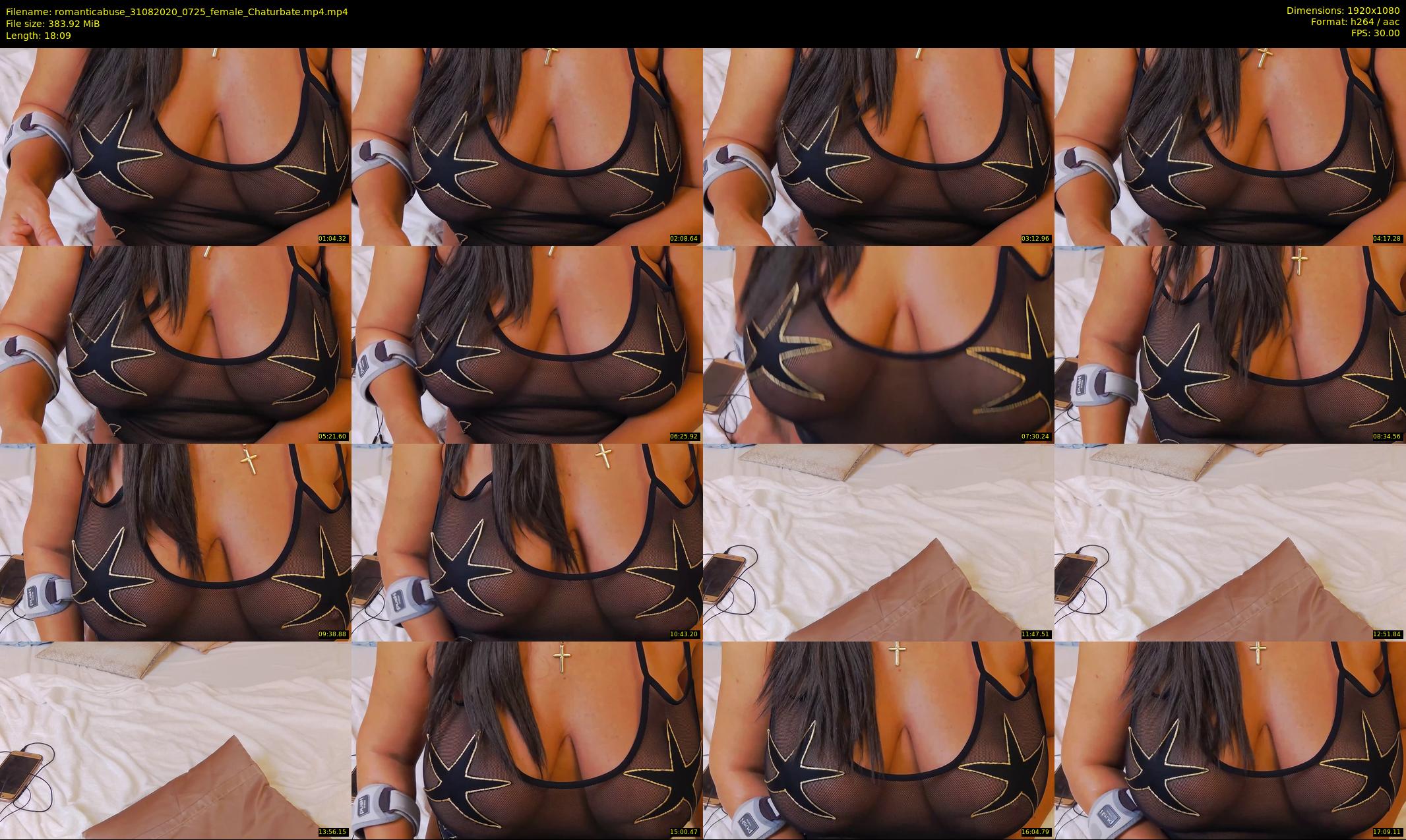 romanticabuse — 19 minute Chaturbate female cam show recording, 1080p, Aug 31, 2020