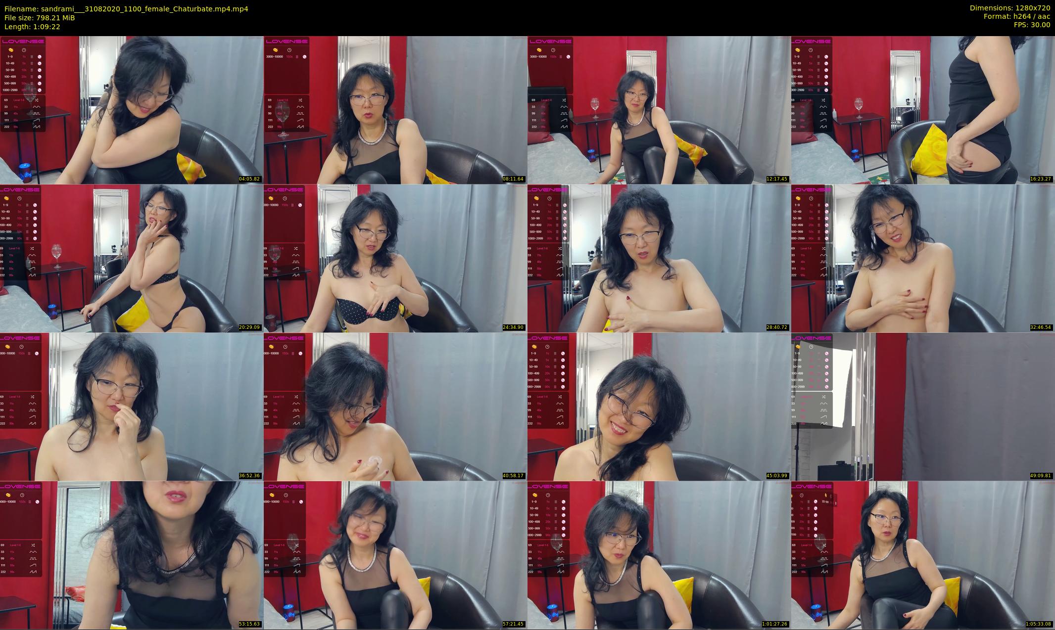 sandrami__ — 70 minute Chaturbate female cam show recording, 720p, Aug 31, 2020