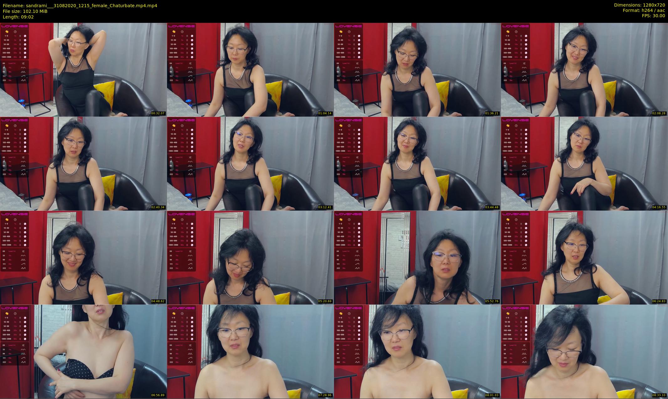 sandrami__ — 10 minute Chaturbate female cam show recording, 720p, Aug 31, 2020