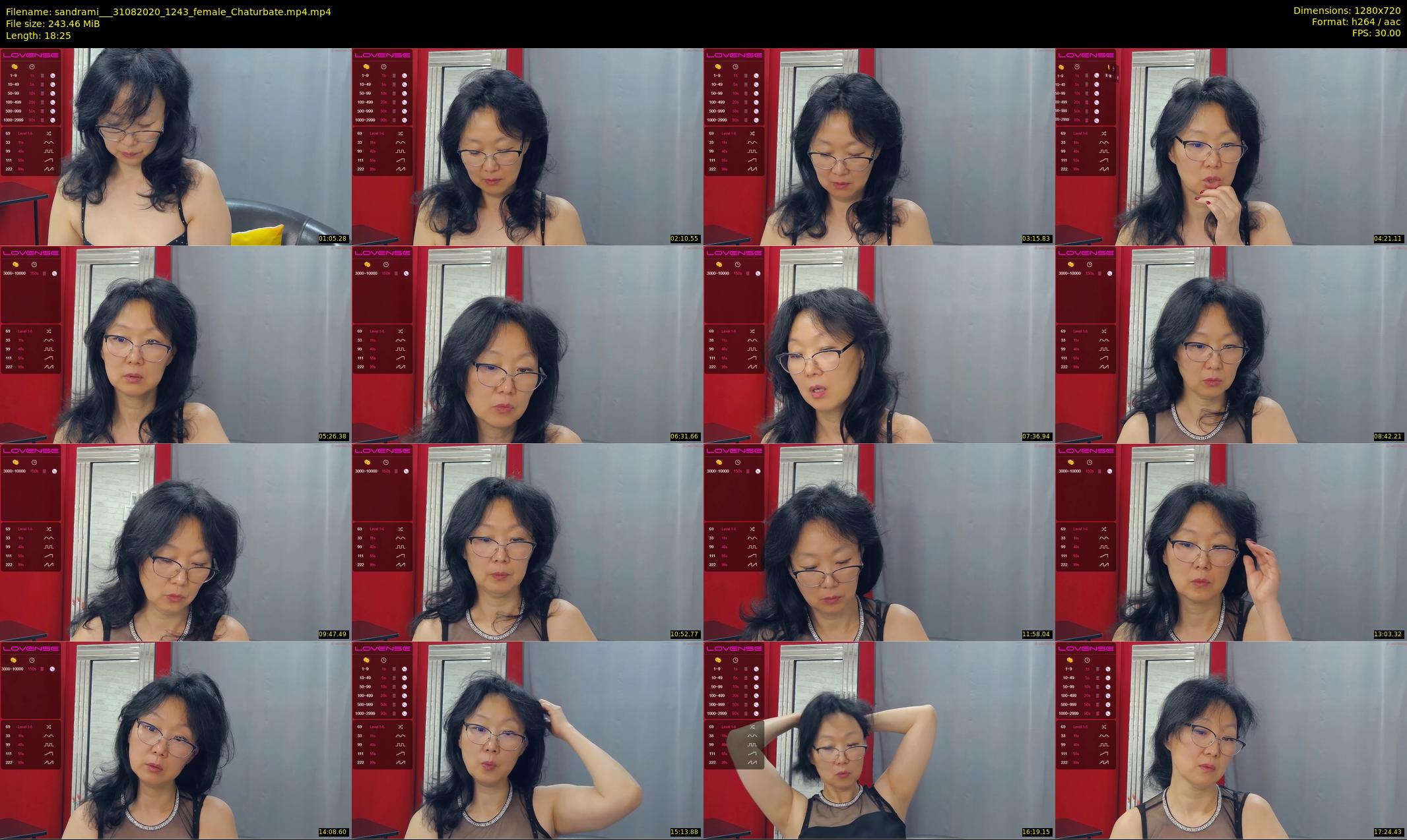 sandrami__ — 19 minute Chaturbate female cam show recording, 720p, Aug 31, 2020