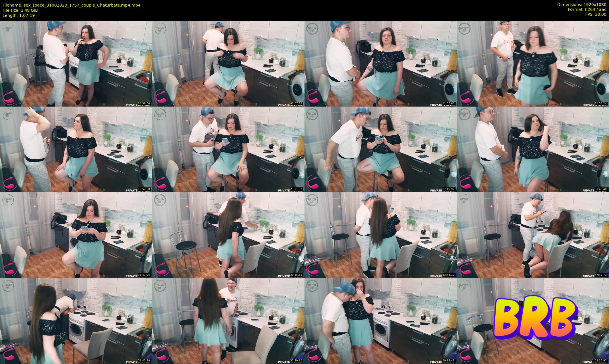 sex_space — 68 minute Chaturbate couple cam show recording, 1080p, Aug 31, 2020