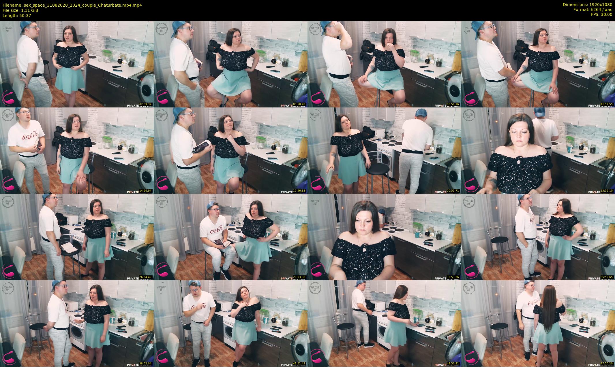 sex_space — 51 minute Chaturbate couple cam show recording, 1080p, Aug 31, 2020