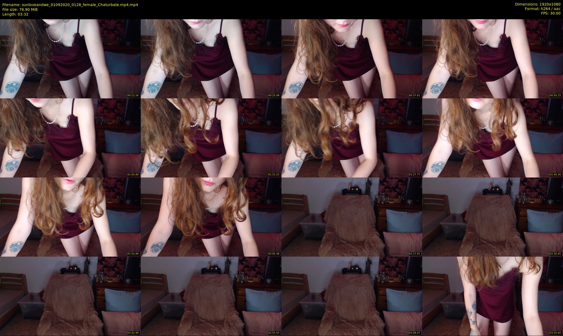 sunloveandwe — 4 minute Chaturbate female cam show recording, 1080p, Sep 1, 2020