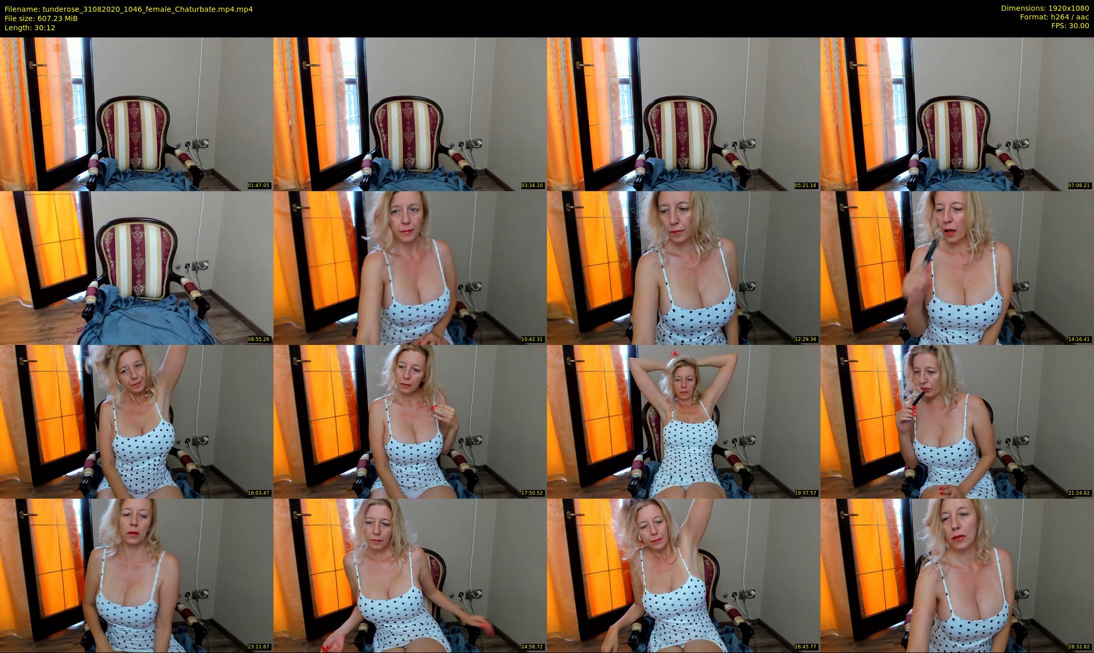 tunderose — 31 minute Chaturbate female cam show recording, 1080p, Aug 31, 2020