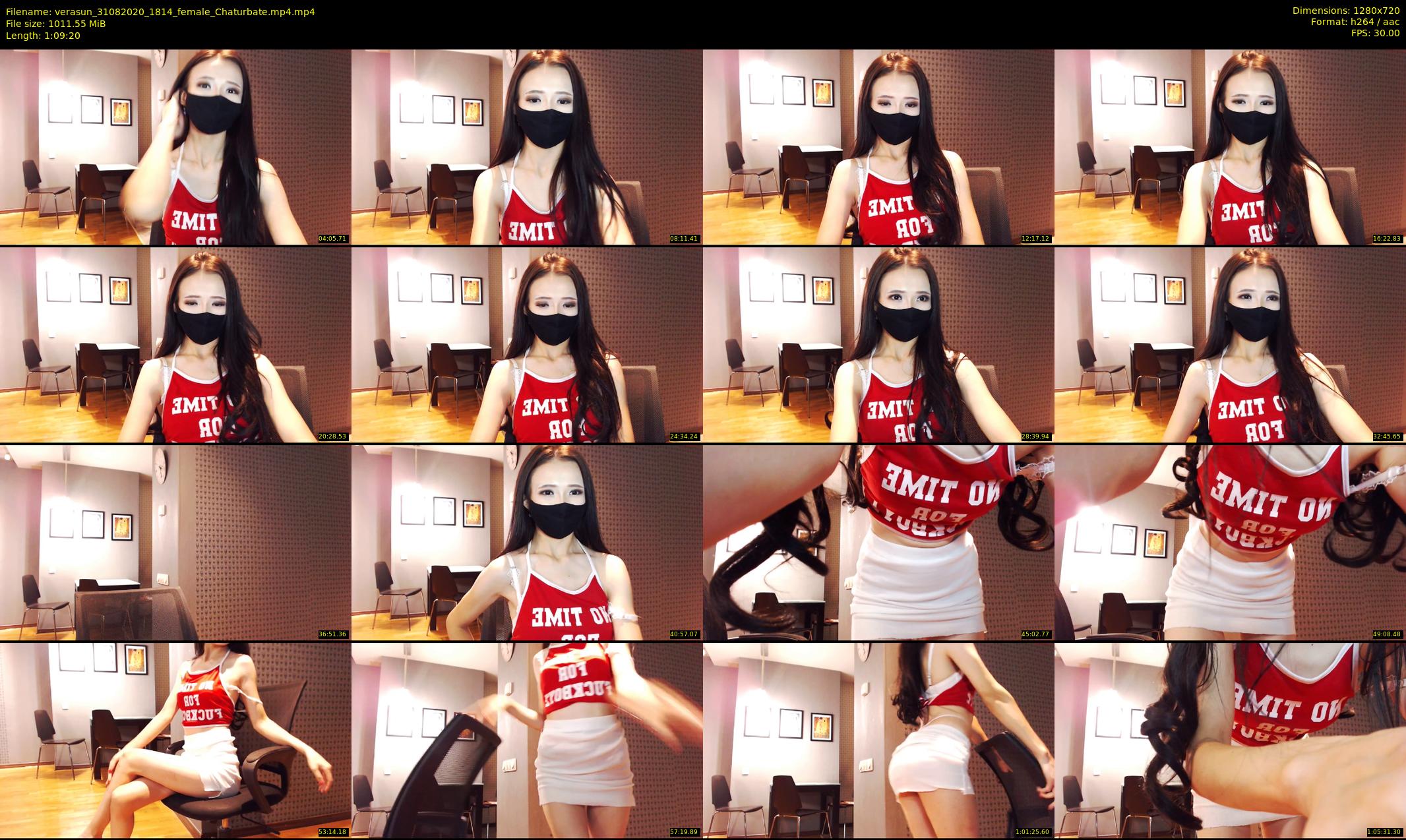 verasun — 70 minute Chaturbate female cam show recording, 720p, Aug 31, 2020