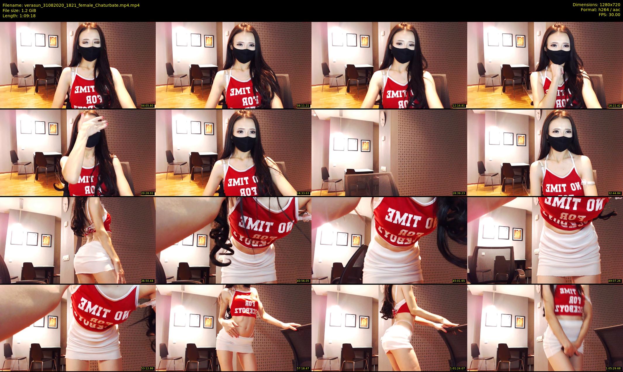 verasun — 70 minute Chaturbate female cam show recording, 720p, Aug 31, 2020