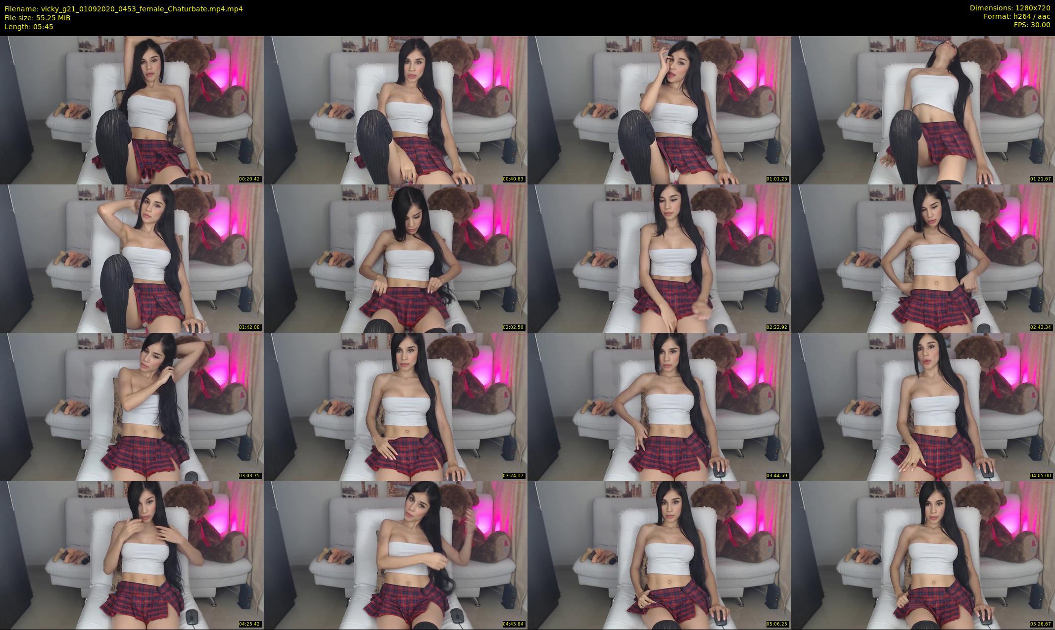 vicky_g21 — 6 minute Chaturbate female cam show recording, 720p, Sep 1, 2020