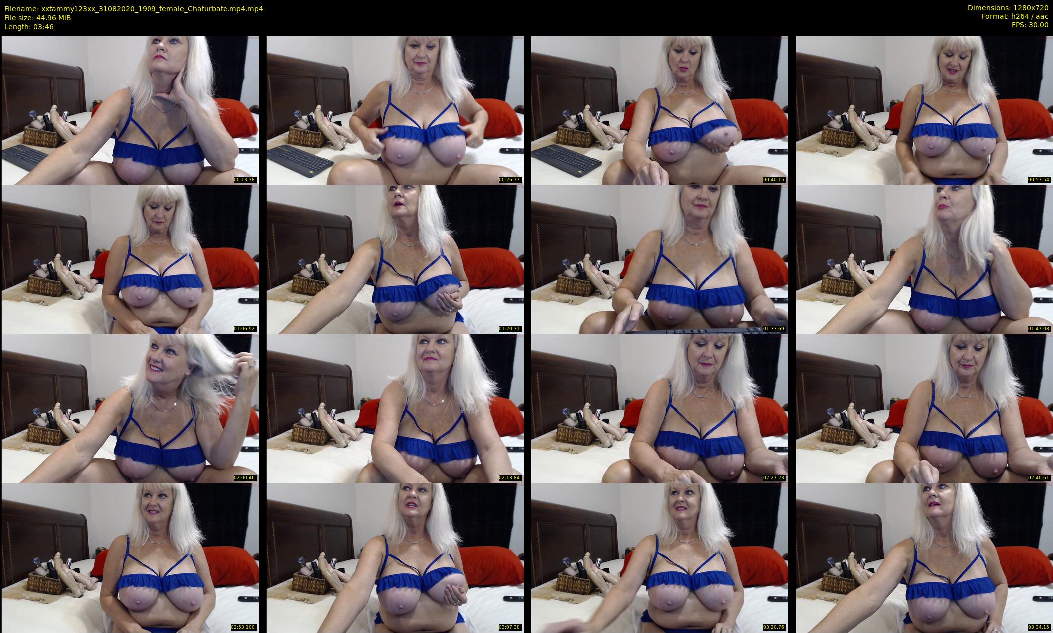 xxtammy123xx — 4 minute Chaturbate female cam show recording, 720p, Aug 31, 2020