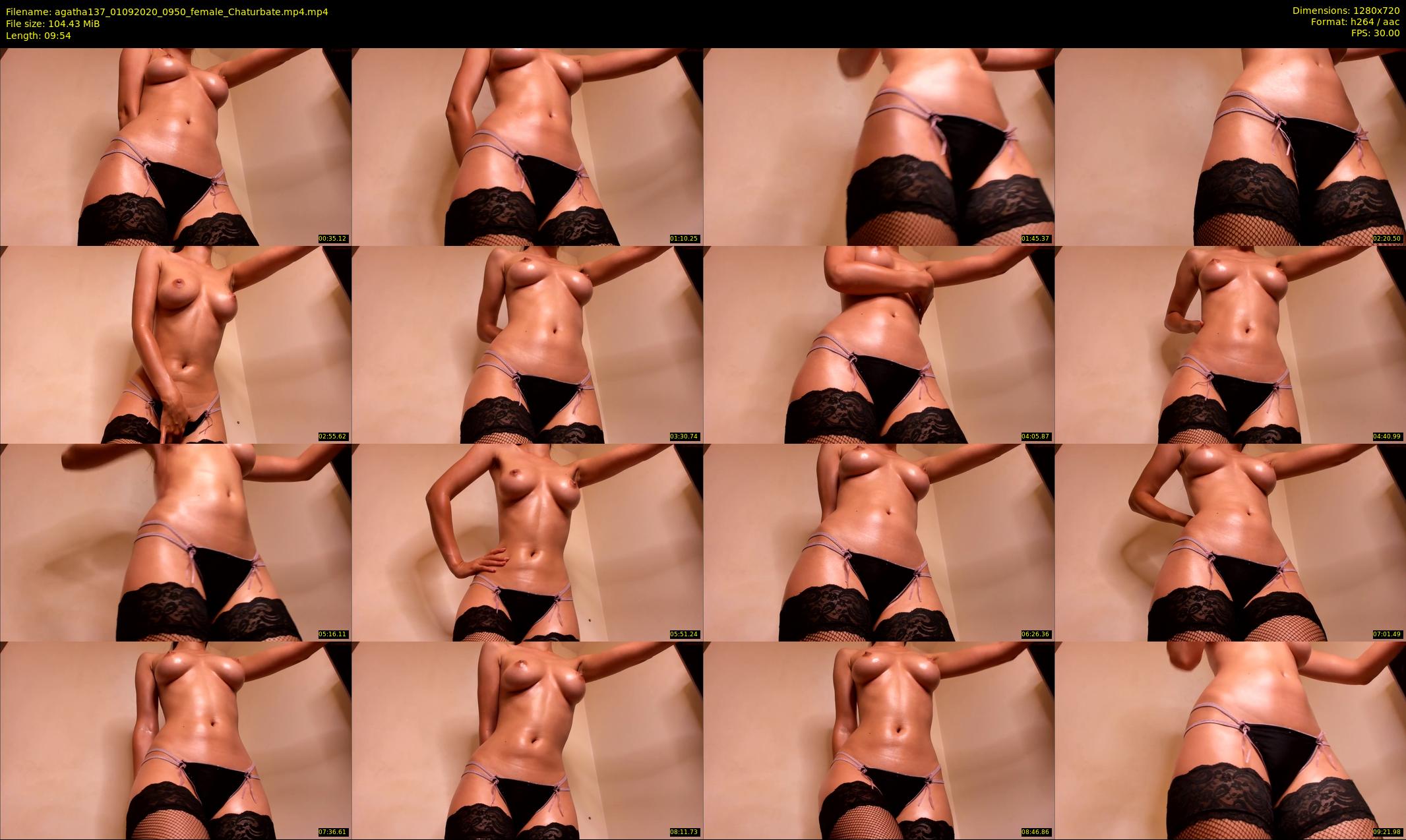 agatha137 — 10 minute Chaturbate female cam show recording, 720p, Sep 1, 2020