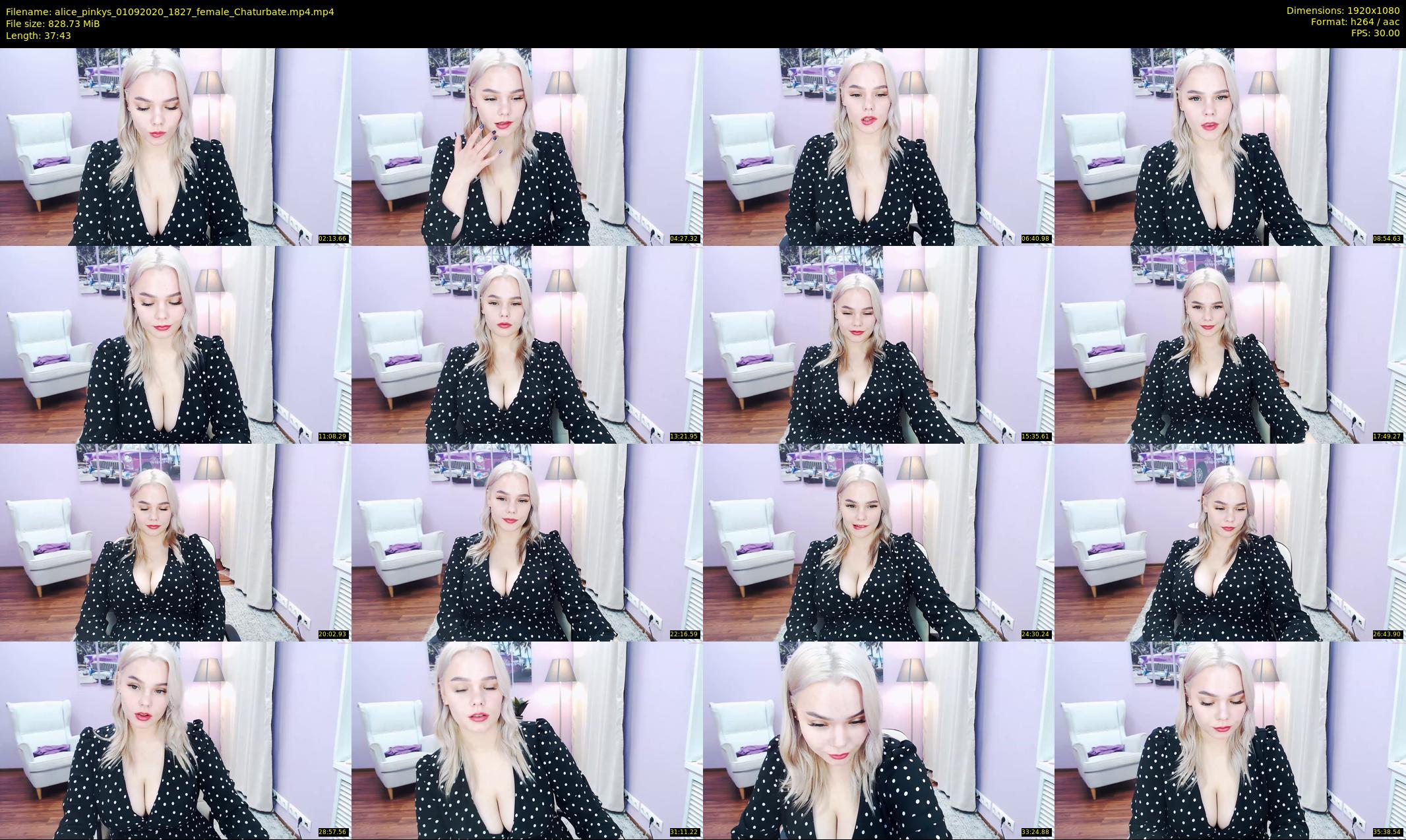 alice_pinkys — 38 minute Chaturbate female cam show recording, 1080p, Sep 1, 2020