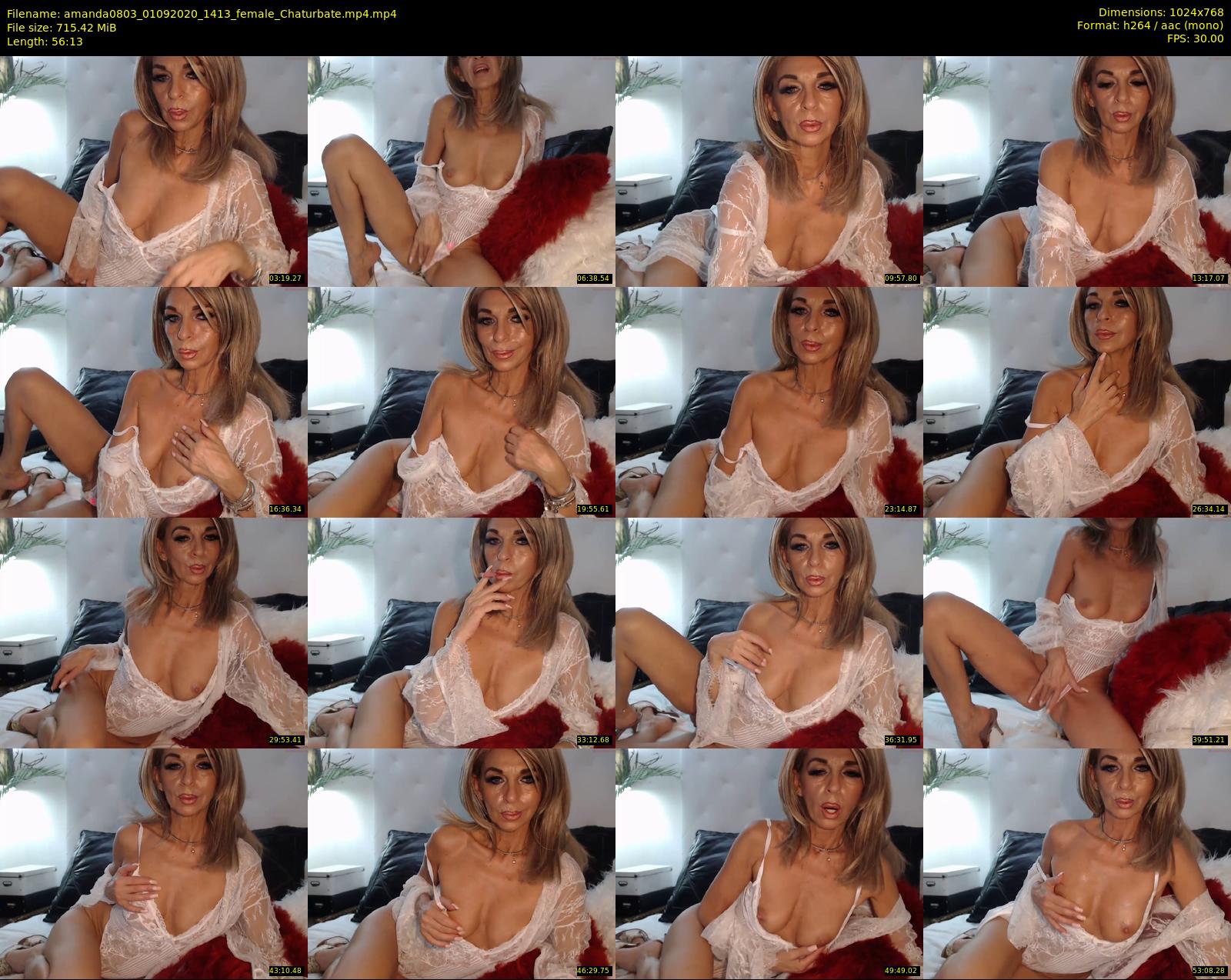 amanda0803 — 57 minute Chaturbate female cam show recording, 720p, Sep 1, 2020