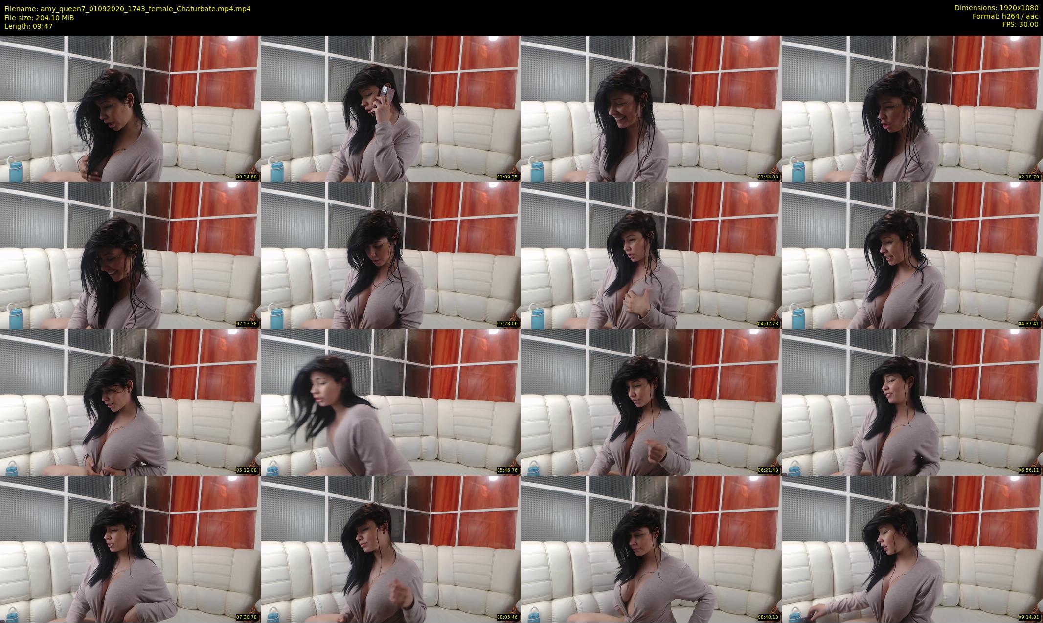 amy_queen7 — 10 minute Chaturbate female cam show recording, 1080p, Sep 1, 2020