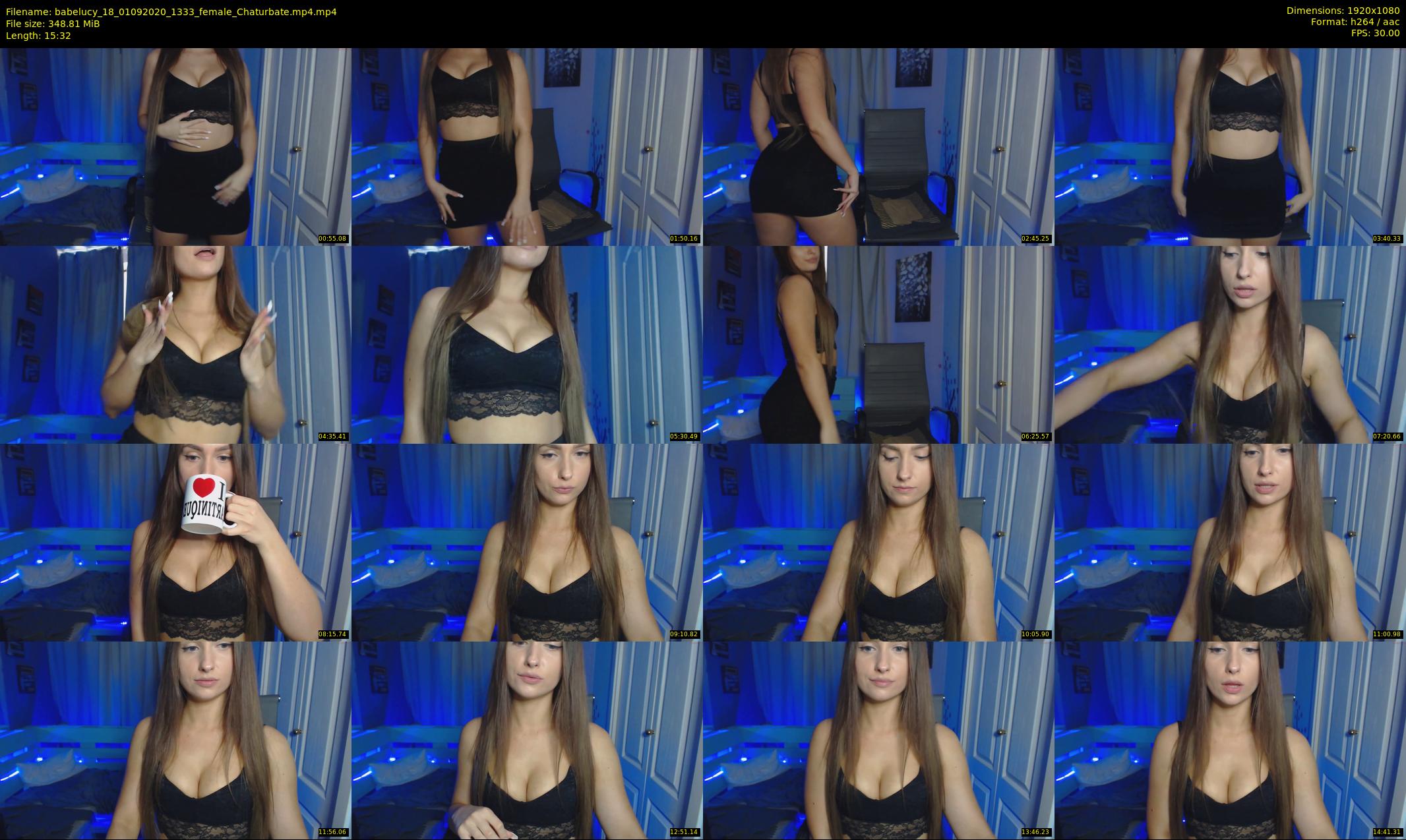 babelucy_18 — 16 minute Chaturbate female cam show recording, 1080p, Sep 1, 2020