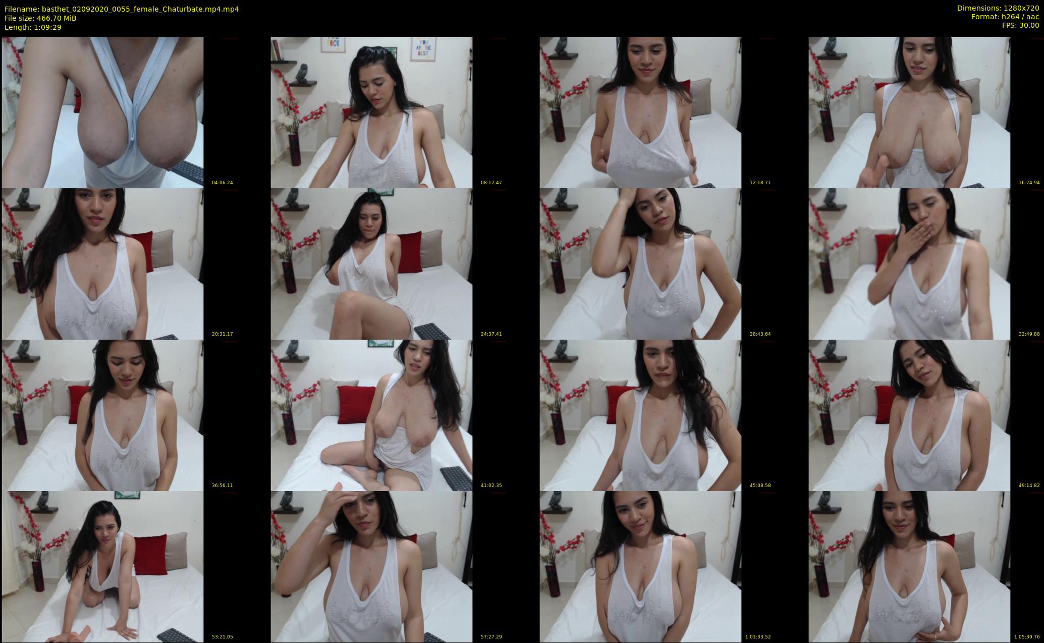 basthet — 70 minute Chaturbate female cam show recording, 720p, Sep 2, 2020