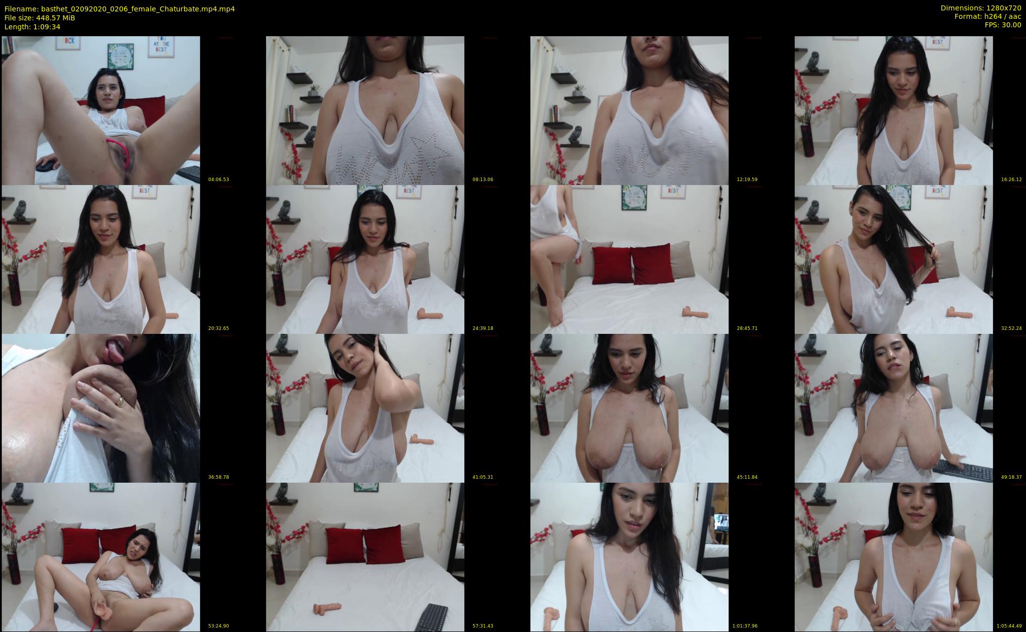 basthet — 70 minute Chaturbate female cam show recording, 720p, Sep 2, 2020