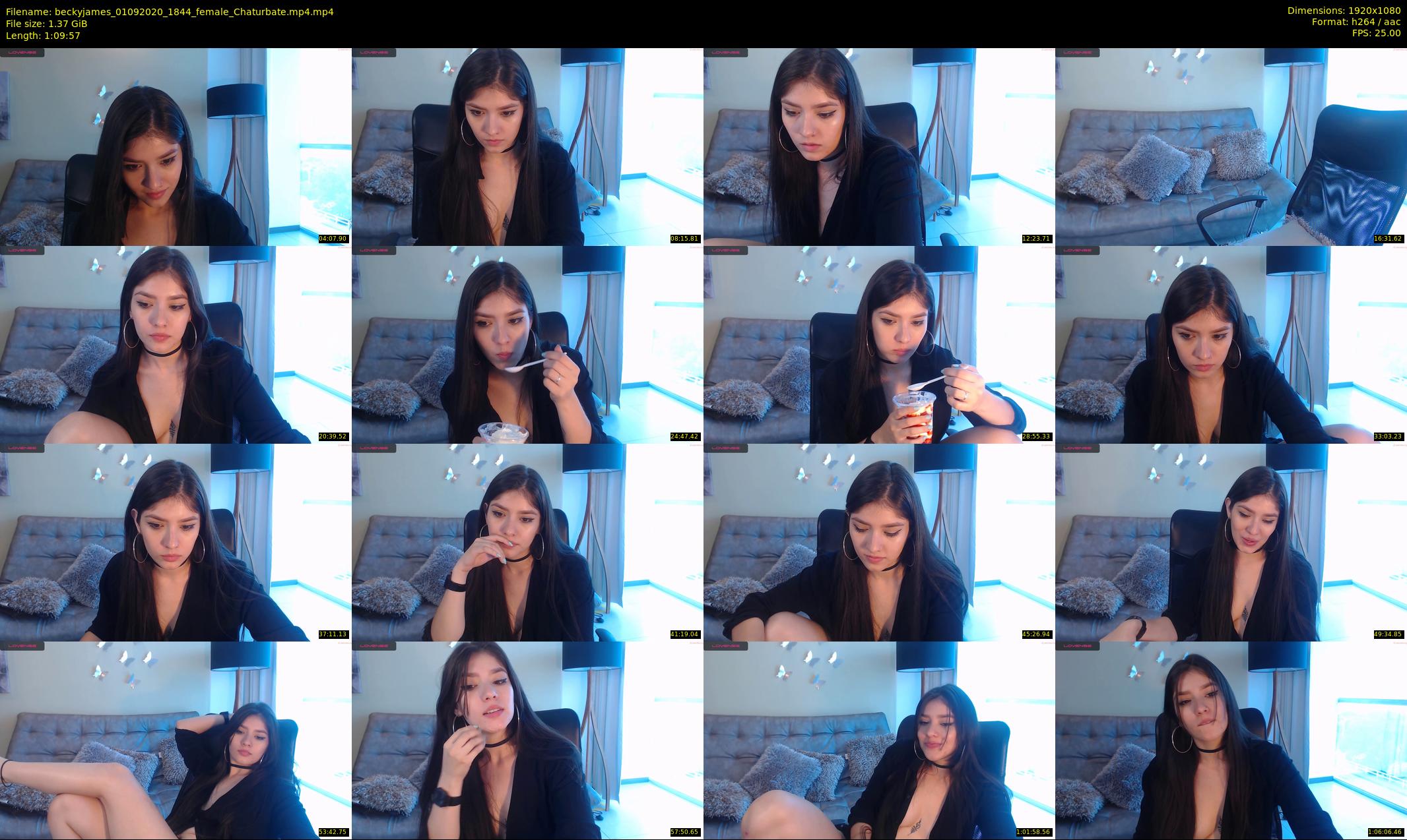 beckyjames — 70 minute Chaturbate female cam show recording, 1080p, Sep 1, 2020