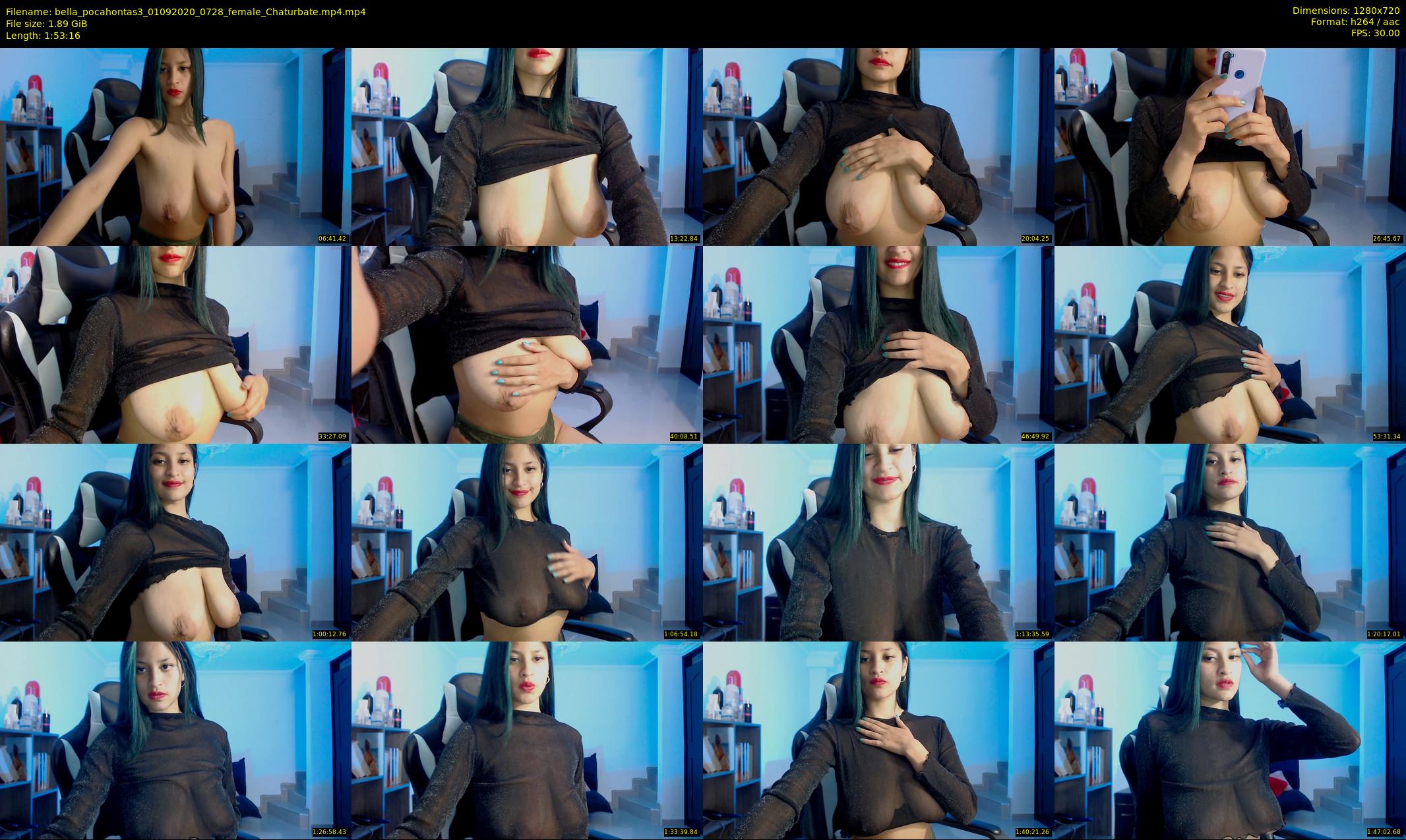 bella_pocahontas3 — 114 minute Chaturbate female cam show recording, 720p, Sep 1, 2020