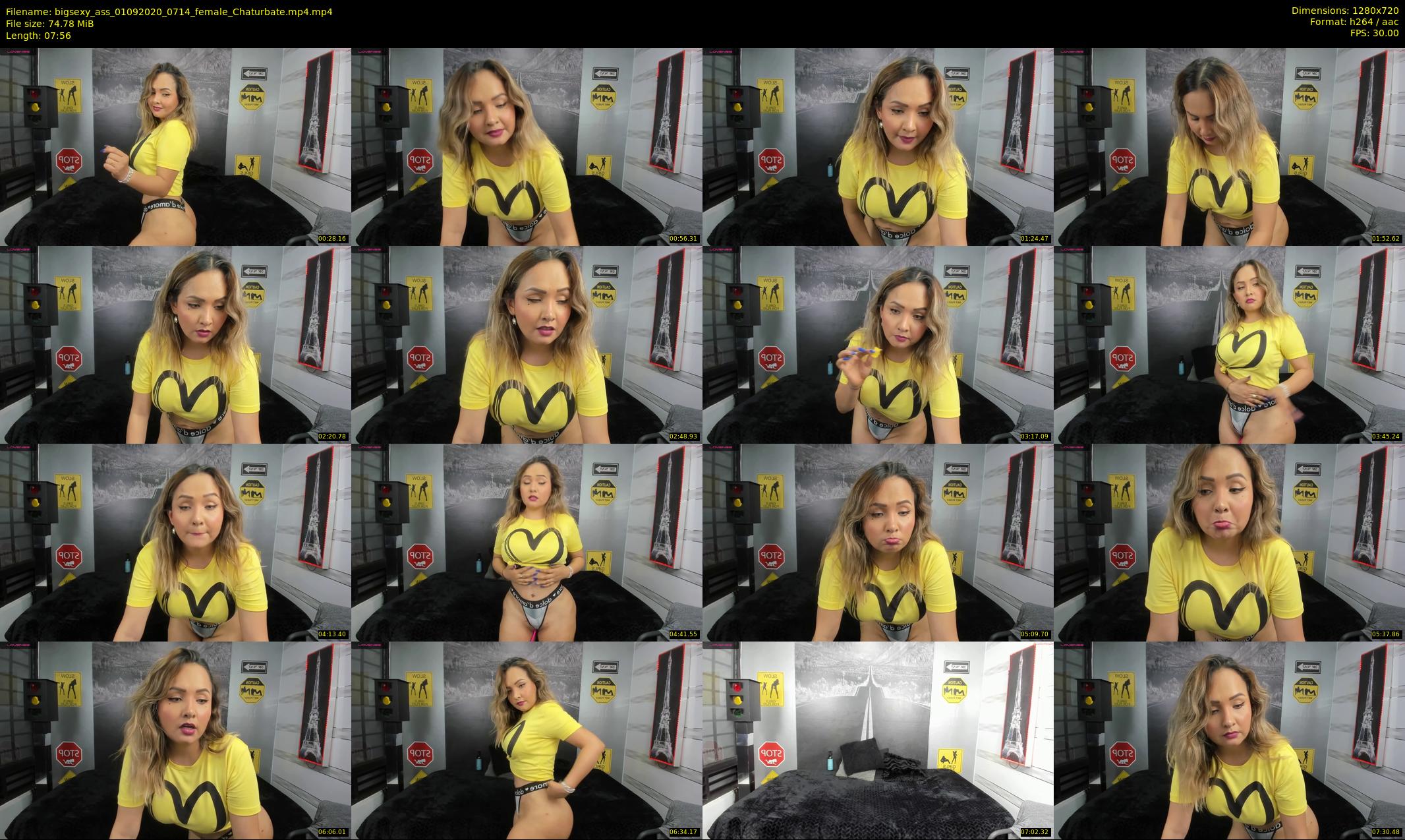 bigsexy_ass — 8 minute Chaturbate female cam show recording, 720p, Sep 1, 2020
