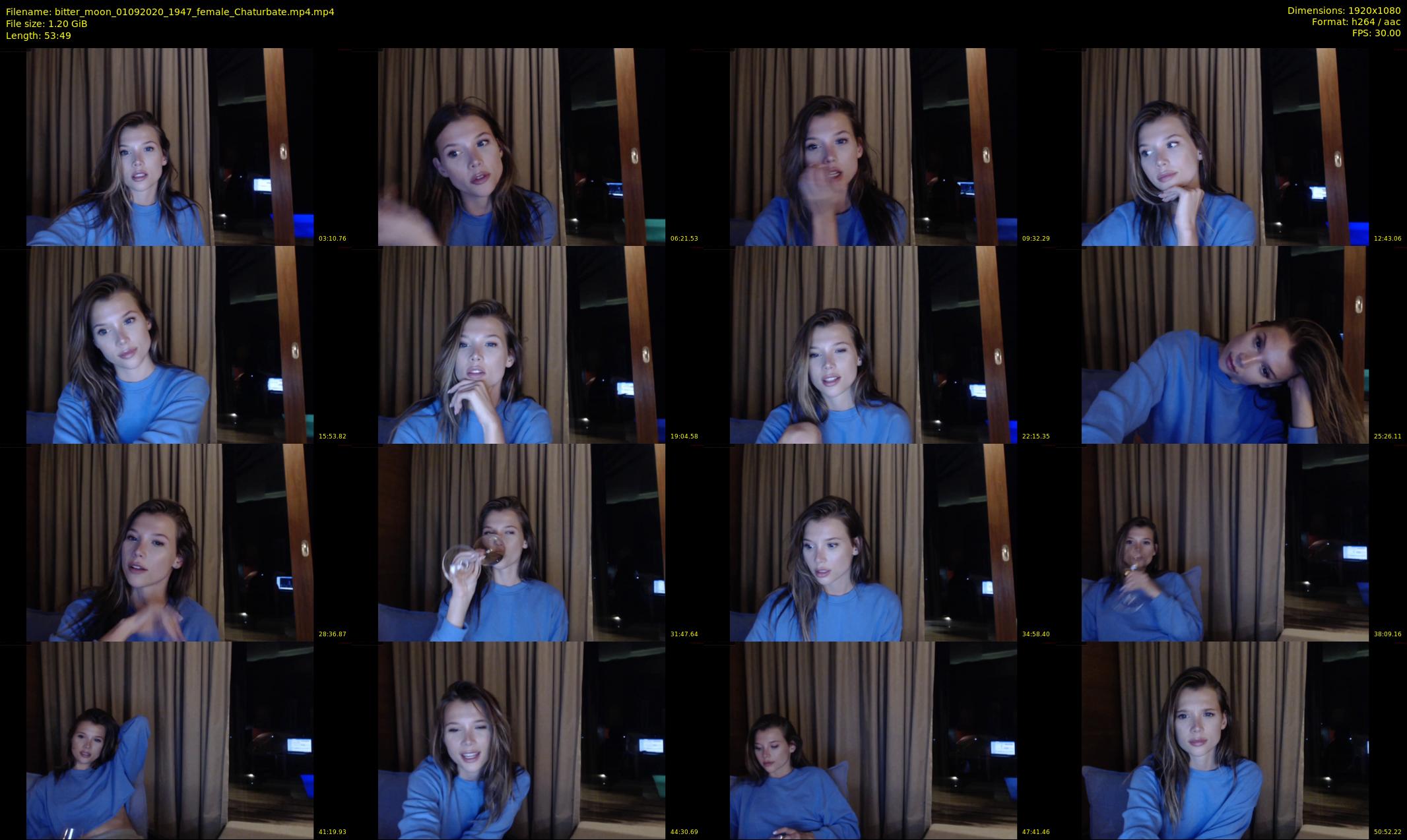 bitter_moon — 54 minute Chaturbate female cam show recording, 1080p, Sep 1, 2020