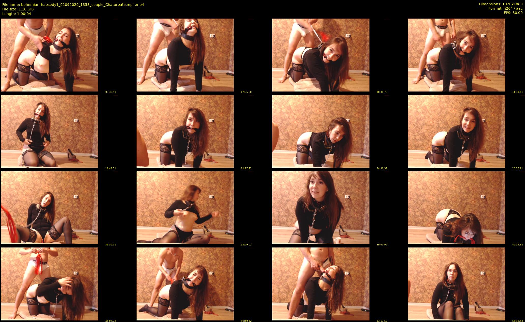 bohemianrhapsody1 — 61 minute Chaturbate couple cam show recording, 1080p, Sep 1, 2020