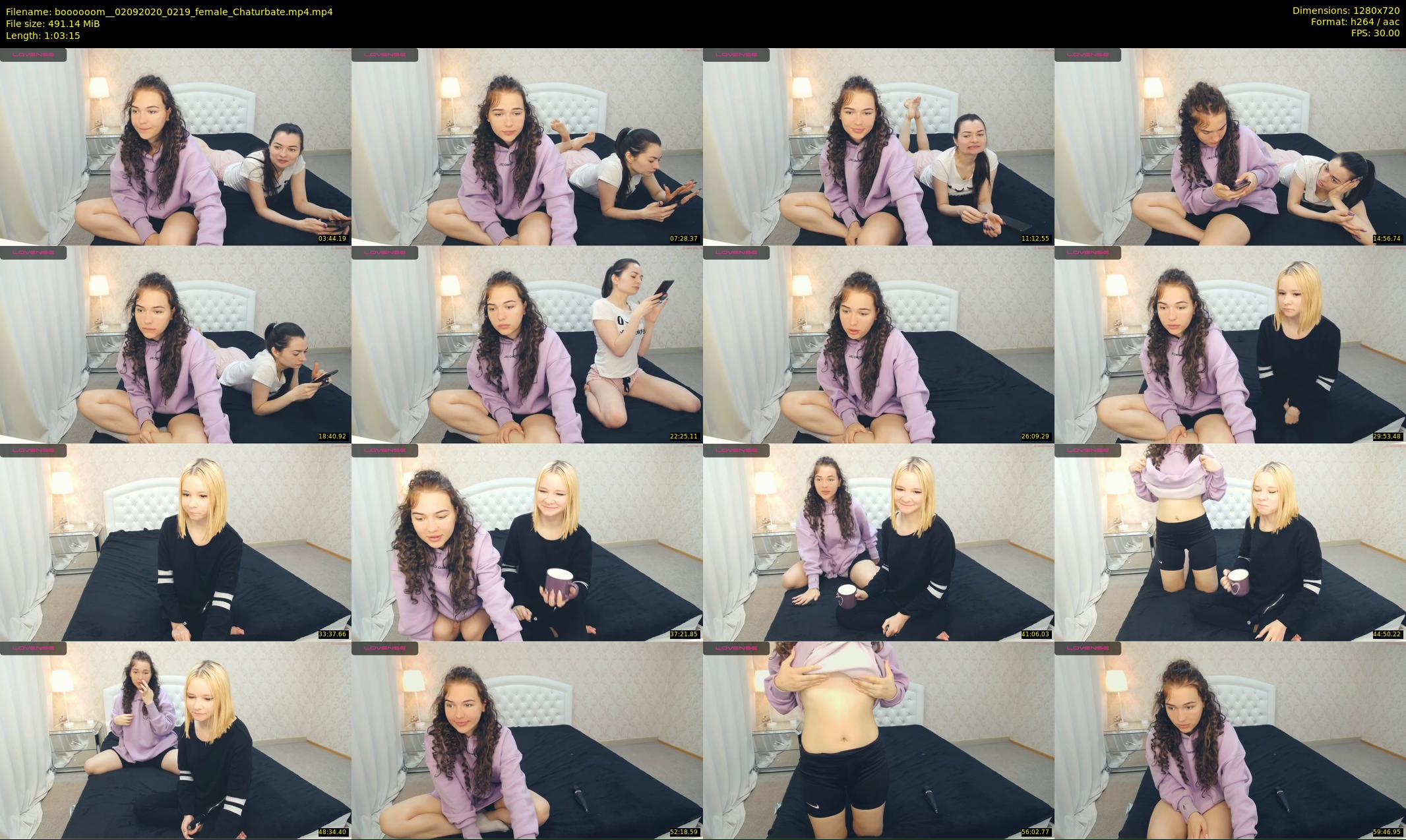 boooooom_ — 64 minute Chaturbate female cam show recording, 720p, Sep 2, 2020