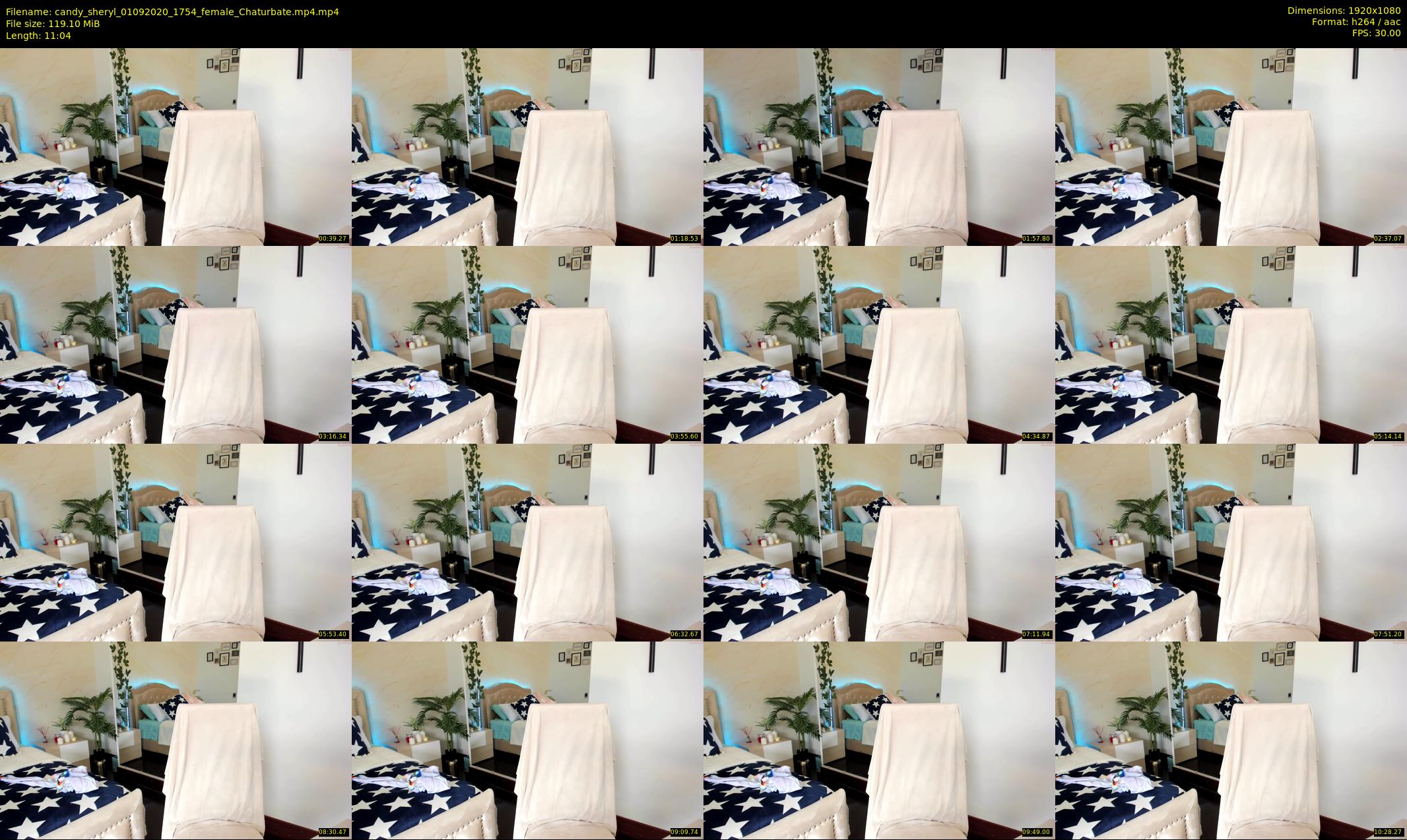 candy_sheryl — 12 minute Chaturbate female cam show recording, 1080p, Sep 1, 2020