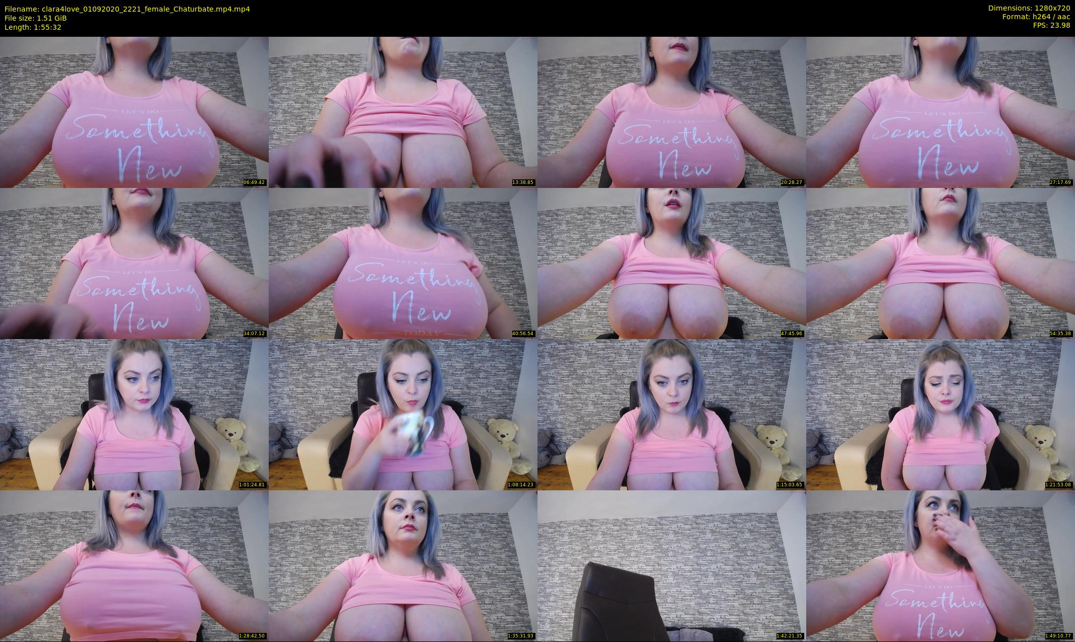 clara4love — 116 minute Chaturbate female cam show recording, 720p, Sep 1, 2020