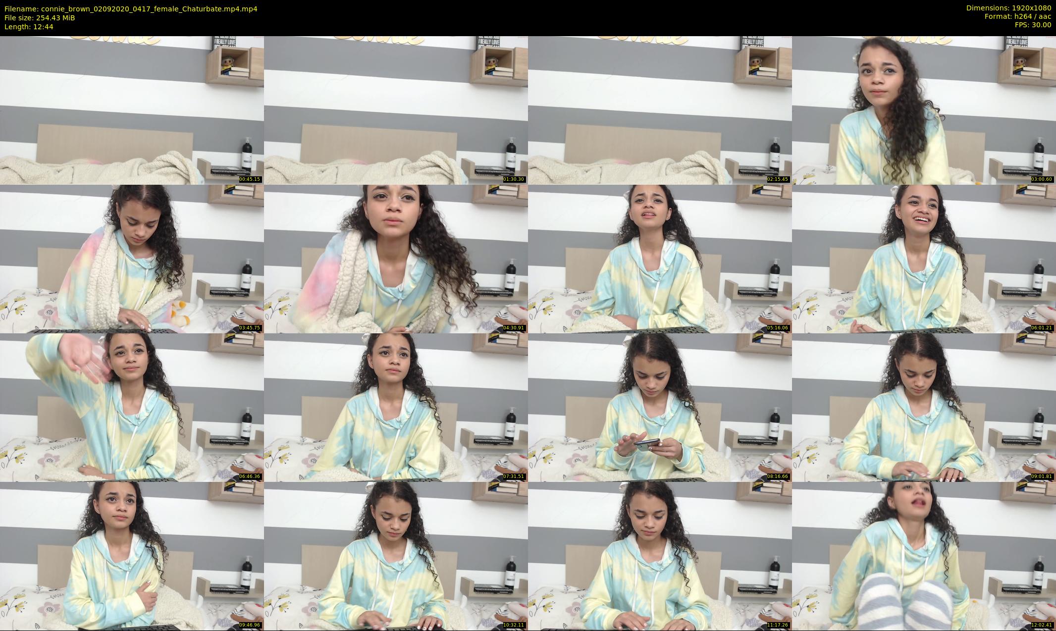 connie_brown — 13 minute Chaturbate female cam show recording, 1080p, Sep 2, 2020
