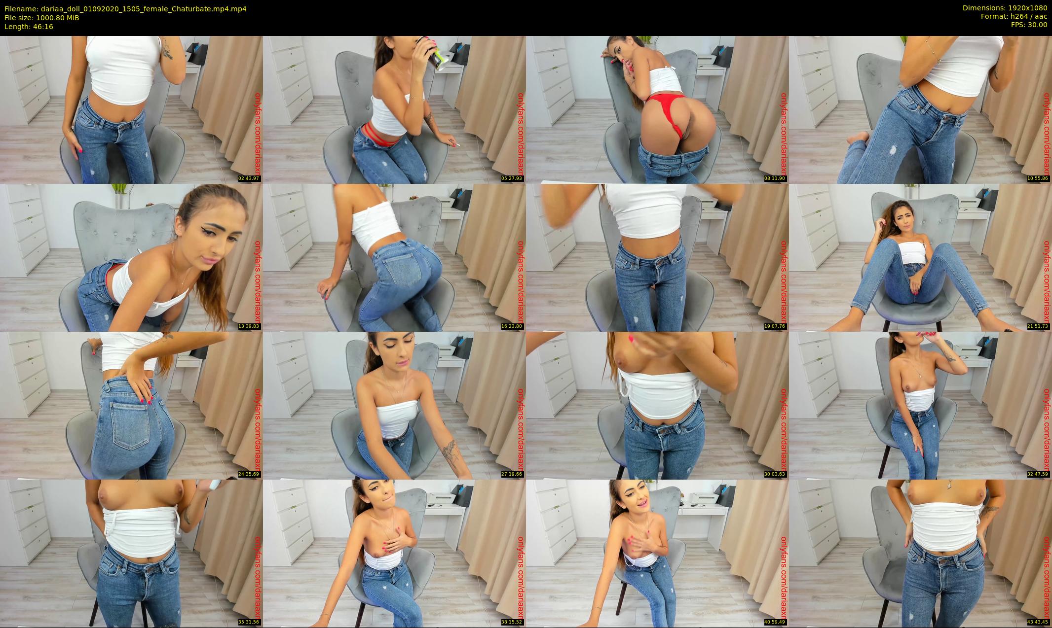 dariaa_doll — 47 minute Chaturbate female cam show recording, 1080p, Sep 1, 2020
