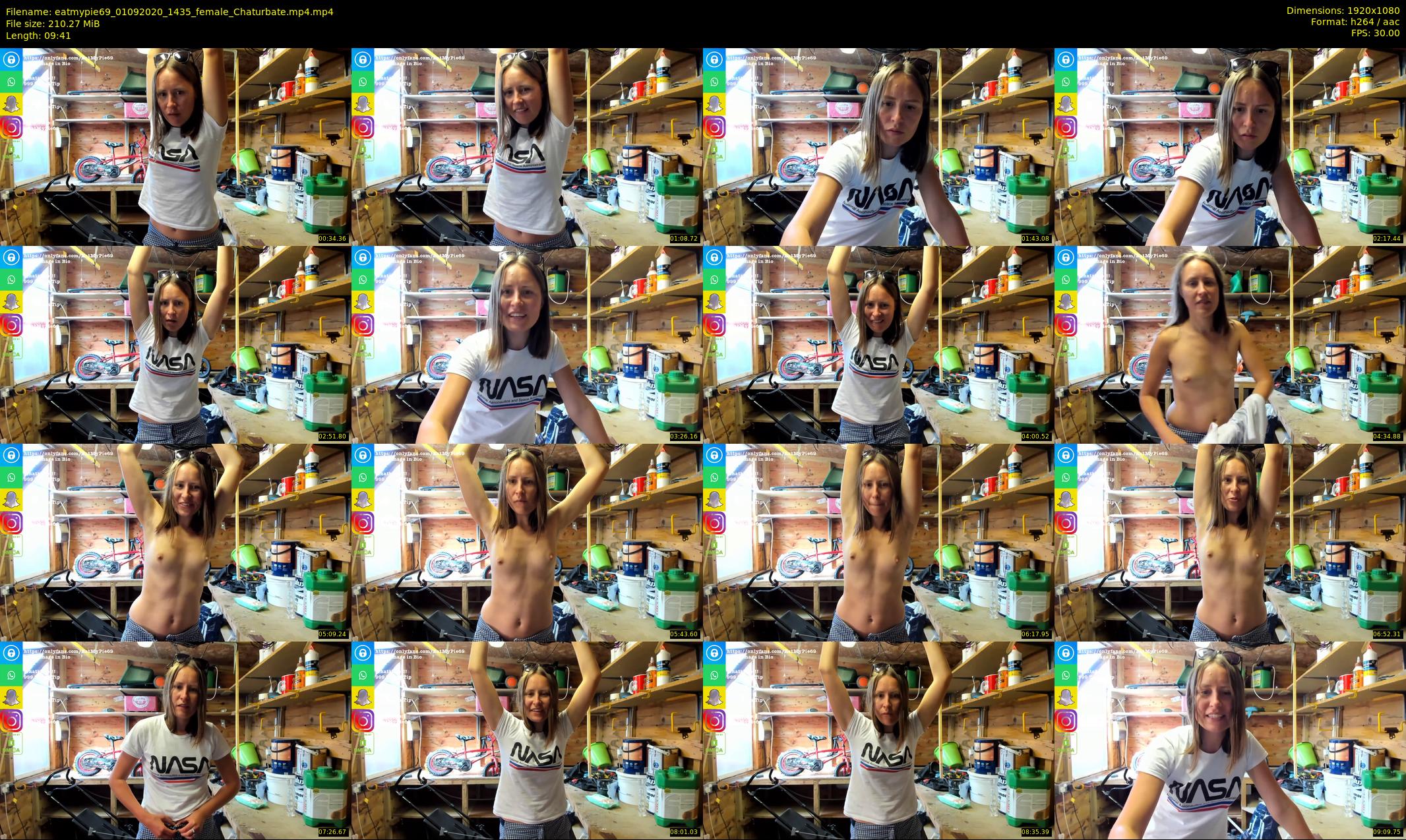 eatmypie69 — 10 minute Chaturbate female cam show recording, 1080p, Sep 1, 2020