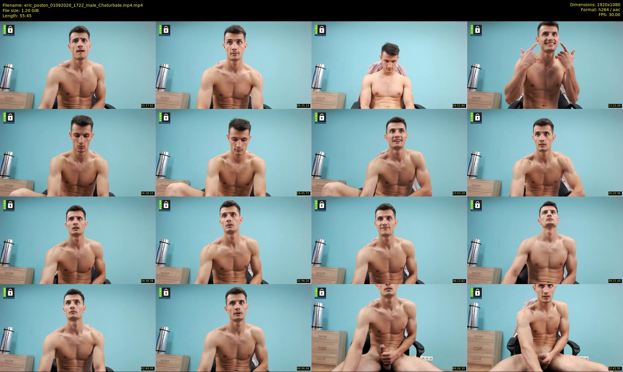 eric_poston — 56 minute Chaturbate male cam show recording, 1080p, Sep 1, 2020