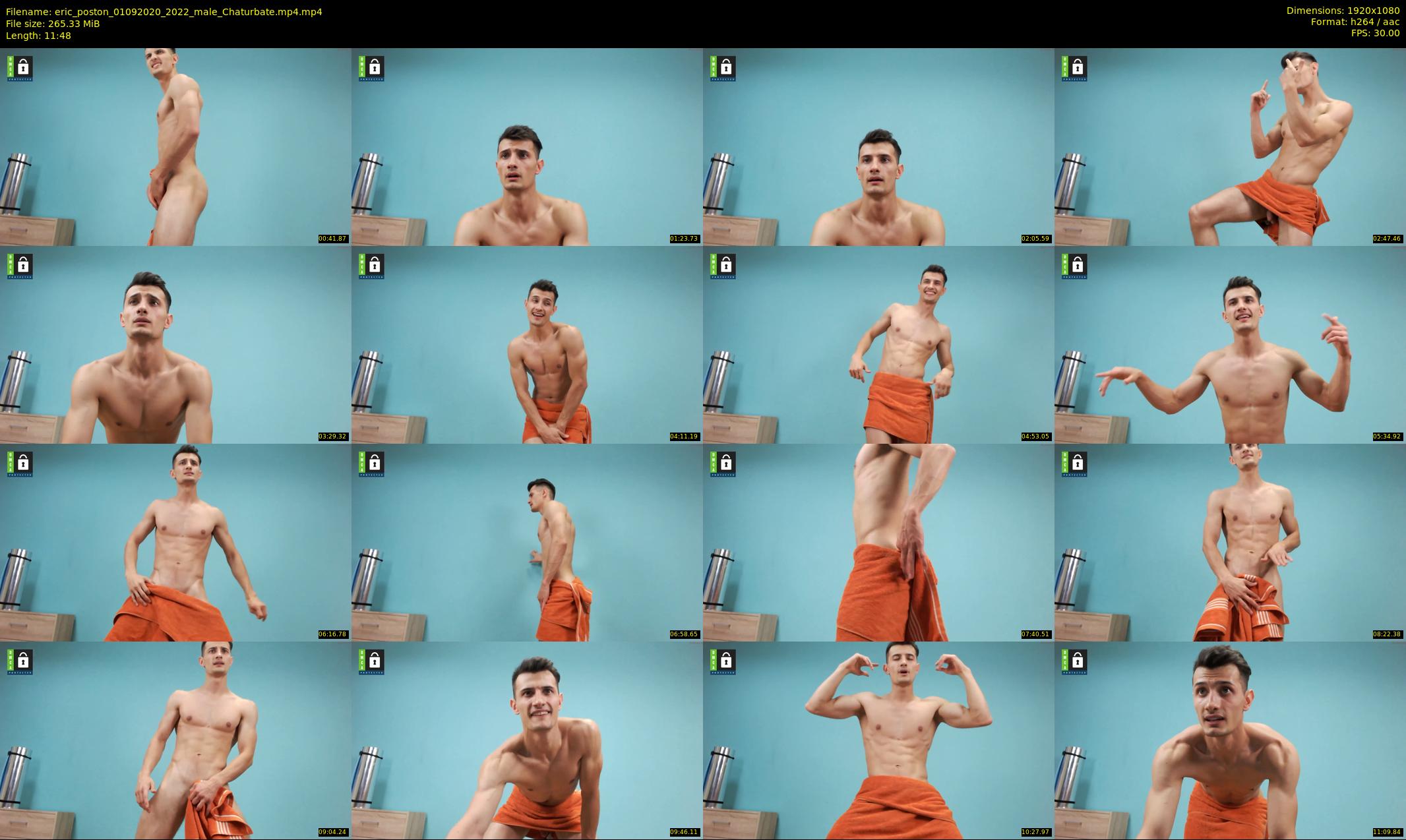 eric_poston — 12 minute Chaturbate male cam show recording, 1080p, Sep 1, 2020