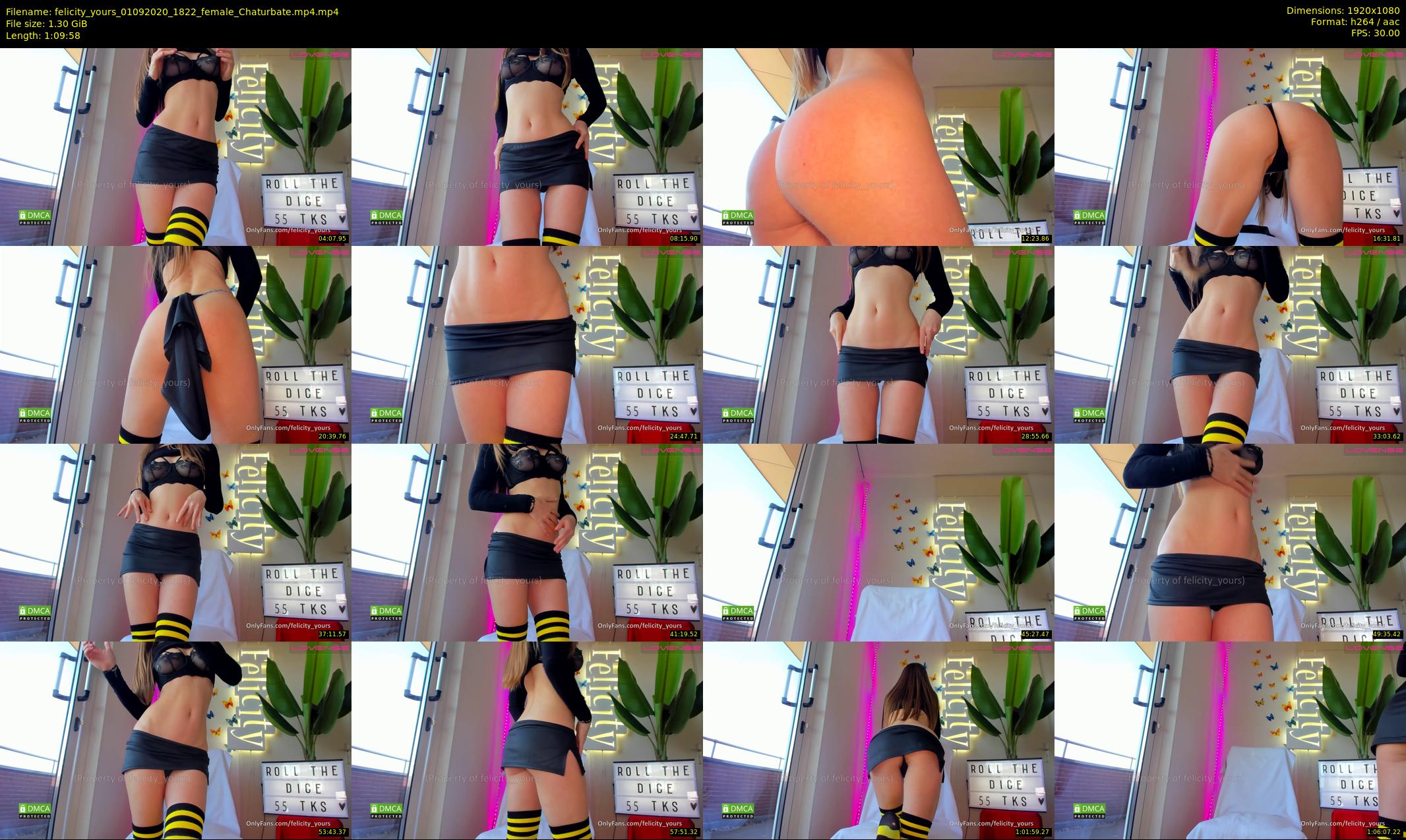 felicity_yours — 70 minute Chaturbate female cam show recording, 1080p, Sep 1, 2020