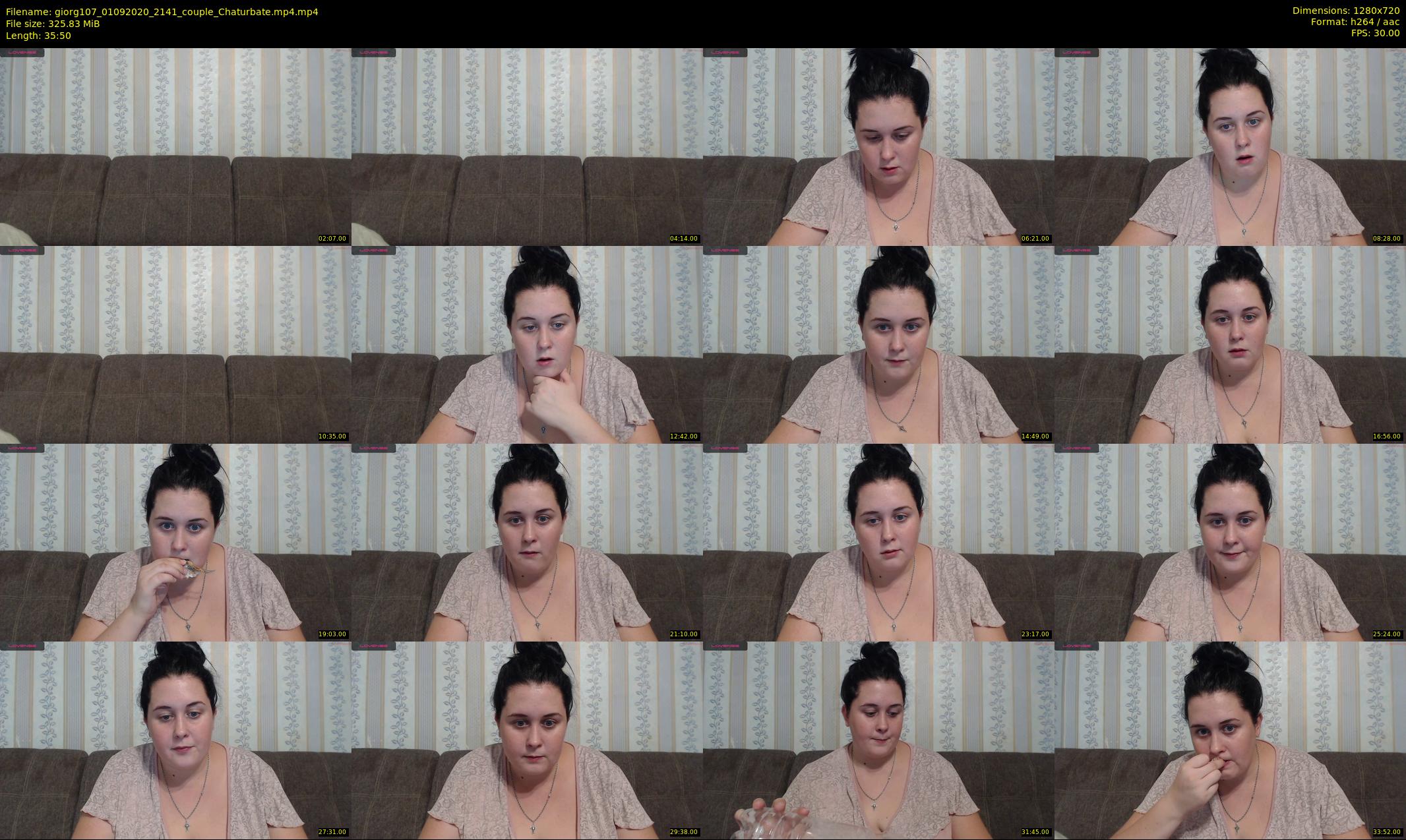 giorg107 — 36 minute Chaturbate couple cam show recording, 720p, Sep 1, 2020