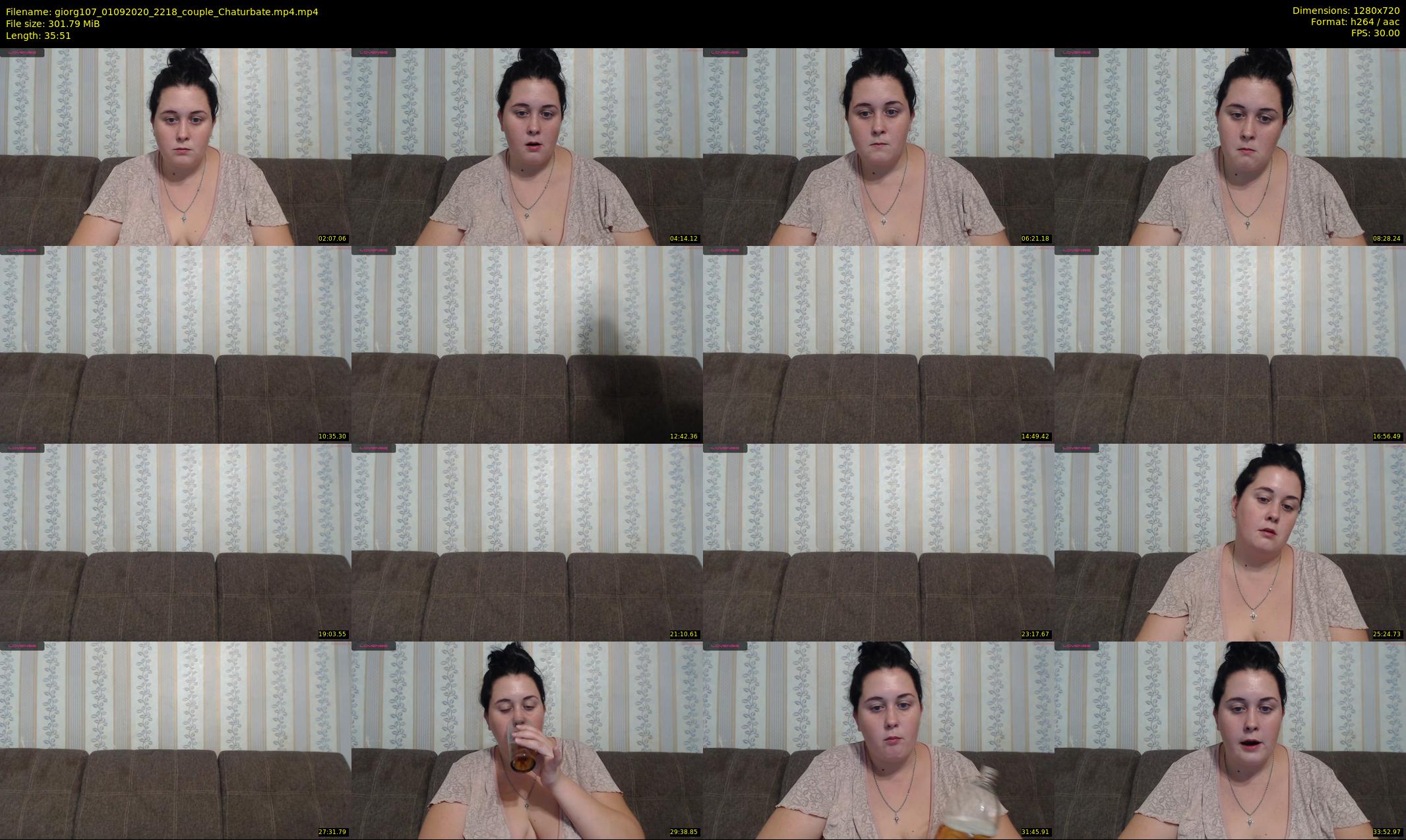 giorg107 — 36 minute Chaturbate couple cam show recording, 720p, Sep 1, 2020