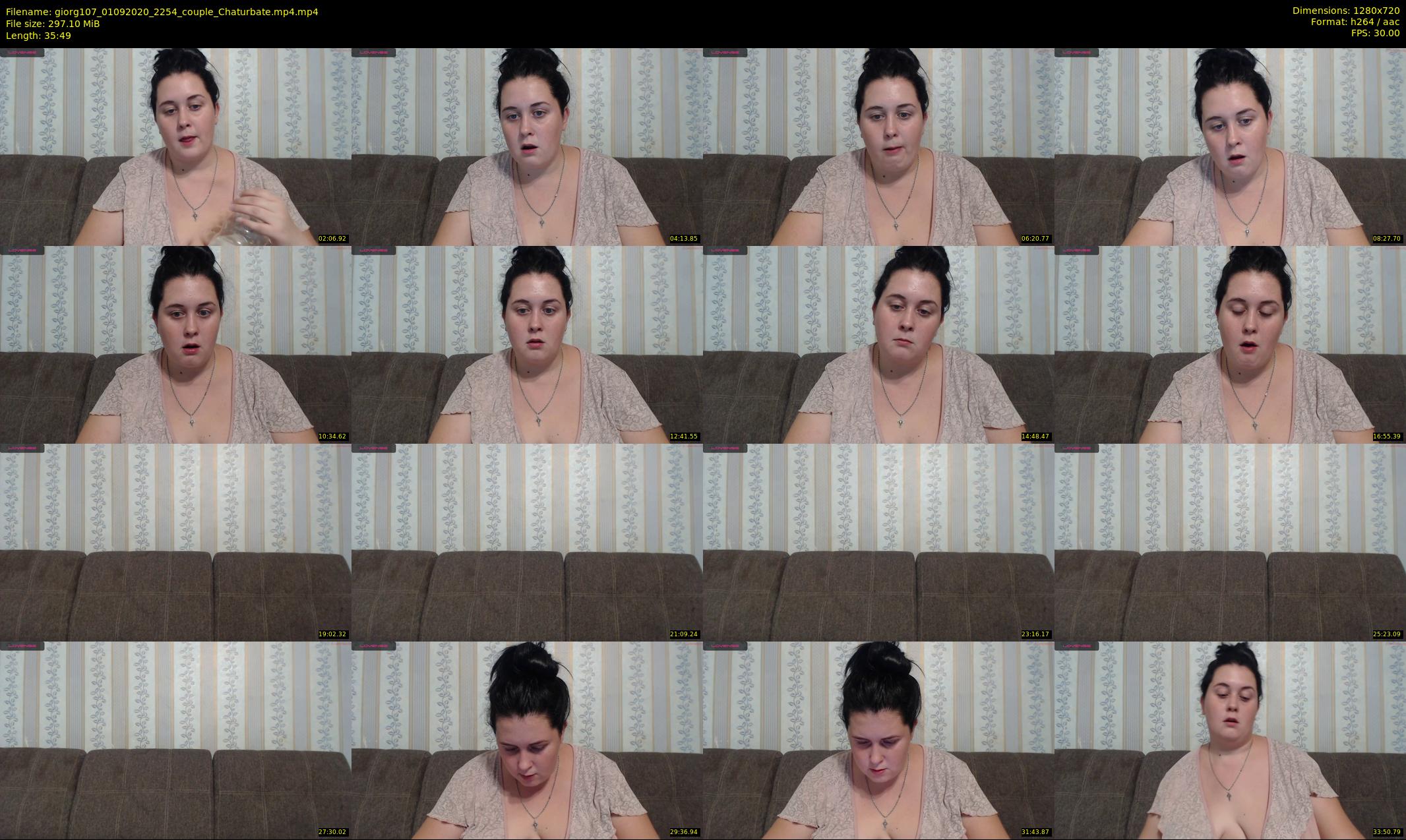 giorg107 — 36 minute Chaturbate couple cam show recording, 720p, Sep 1, 2020