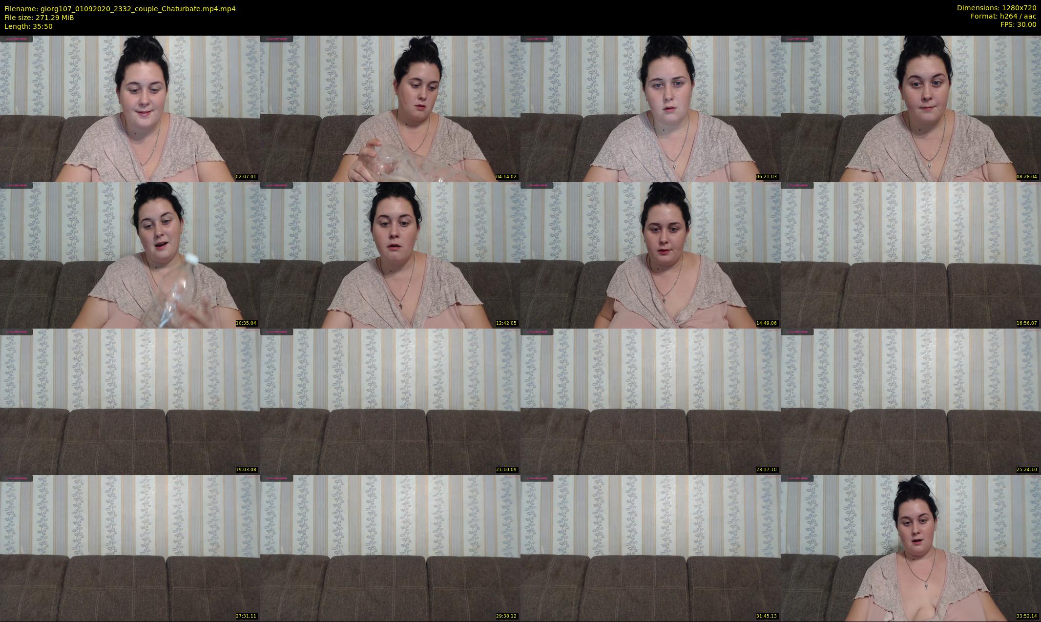 giorg107 — 36 minute Chaturbate couple cam show recording, 720p, Sep 1, 2020