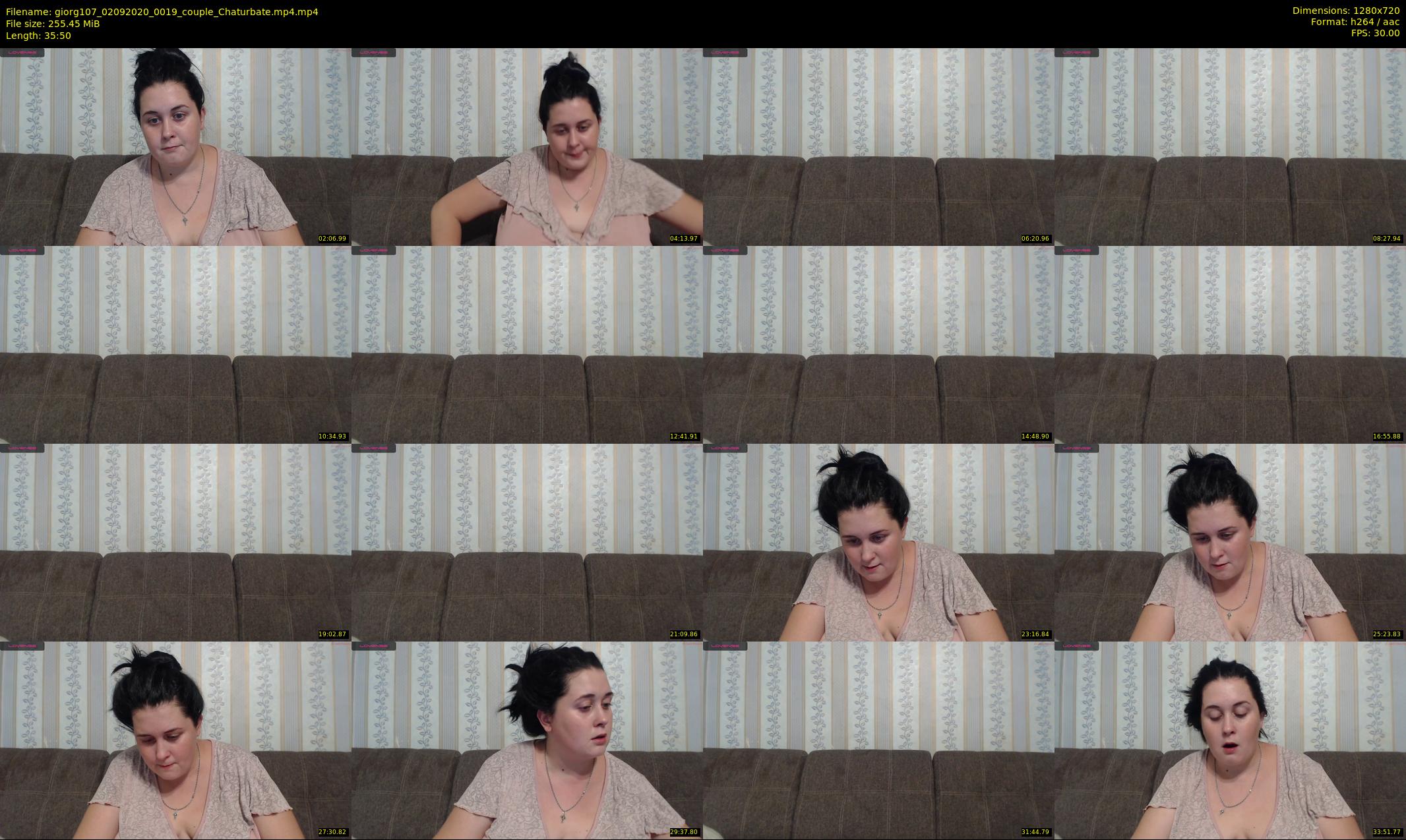giorg107 — 36 minute Chaturbate couple cam show recording, 720p, Sep 2, 2020
