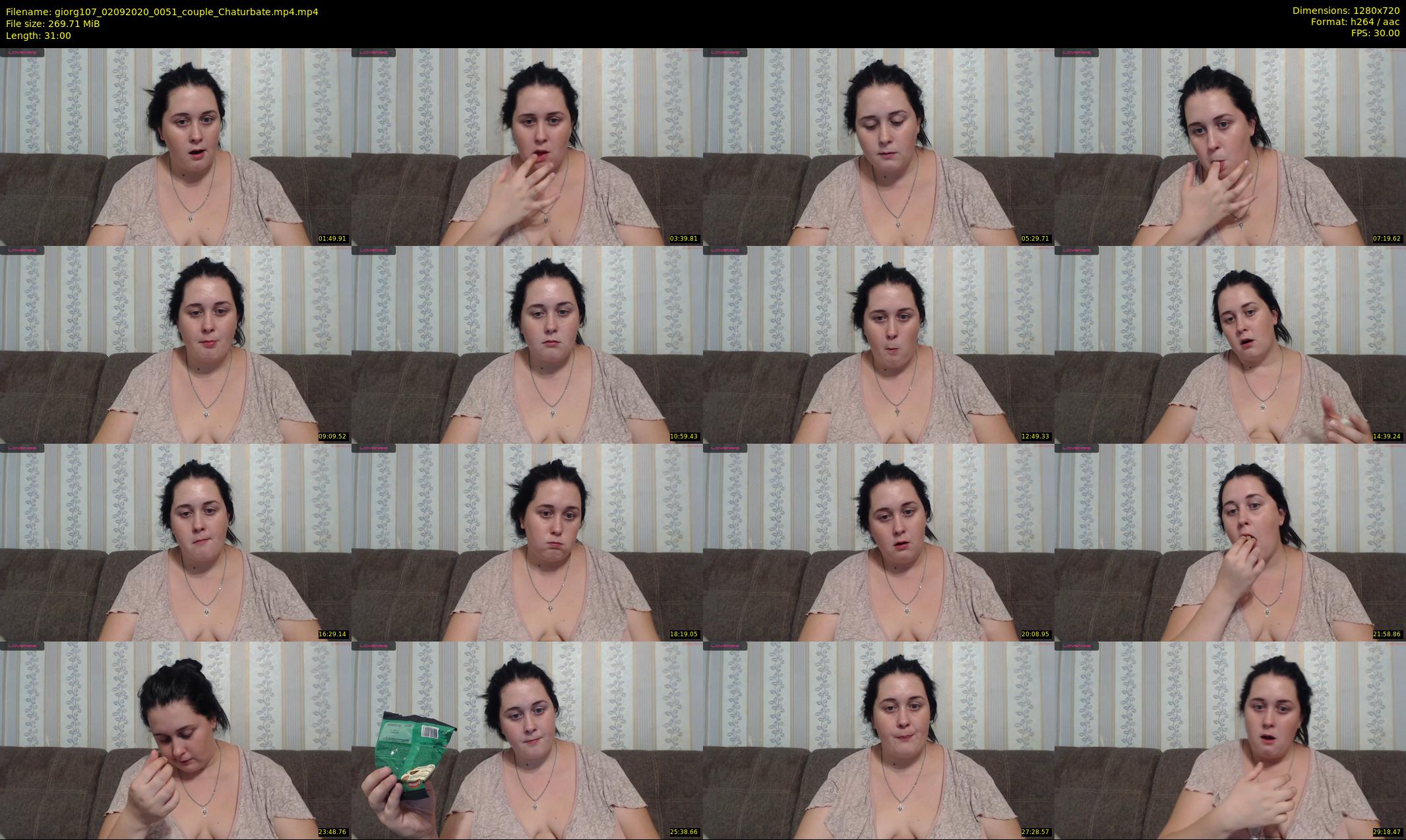 giorg107 — 31 minute Chaturbate couple cam show recording, 720p, Sep 2, 2020
