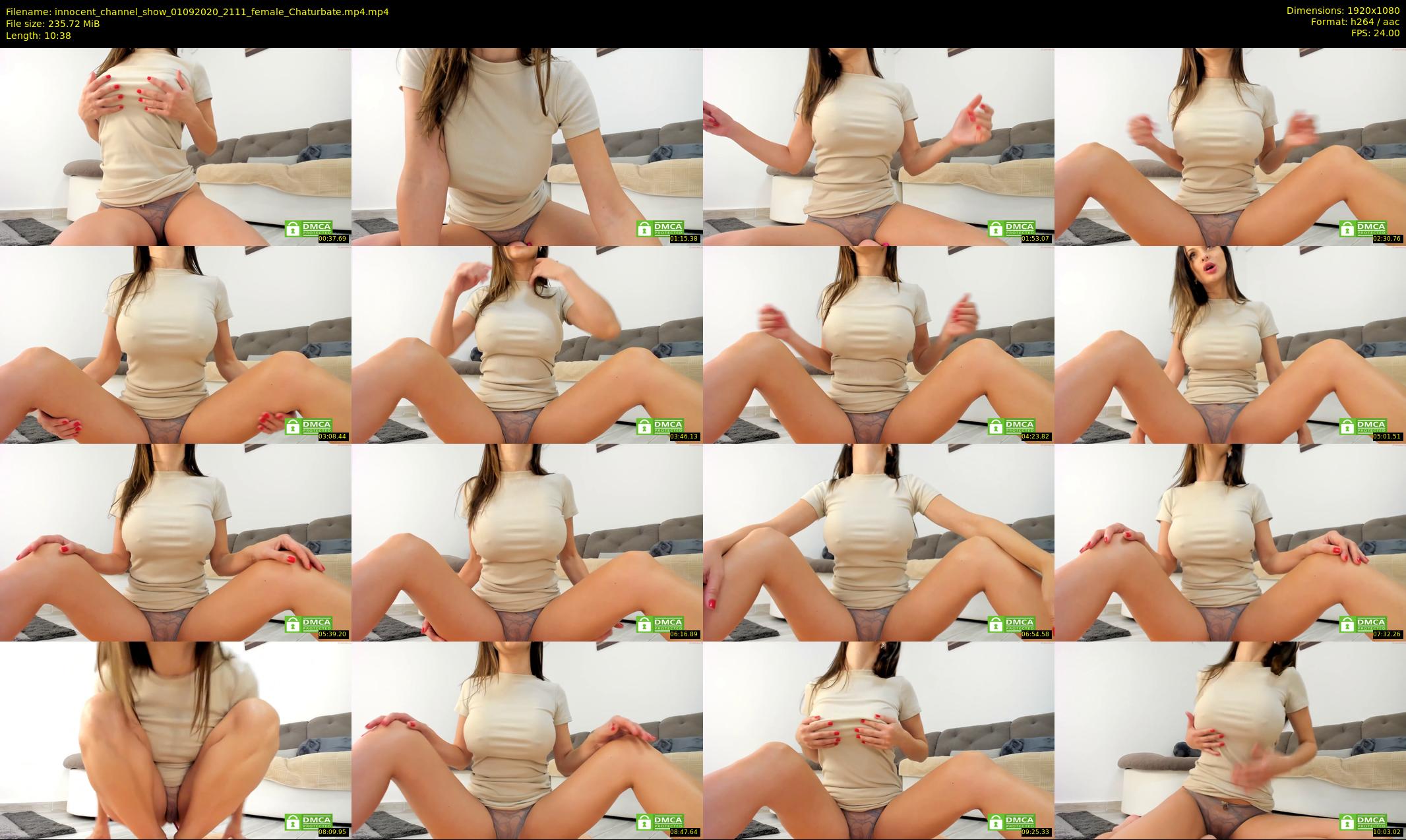 innocent_channel_show — 11 minute Chaturbate female cam show recording, 1080p, Sep 1, 2020