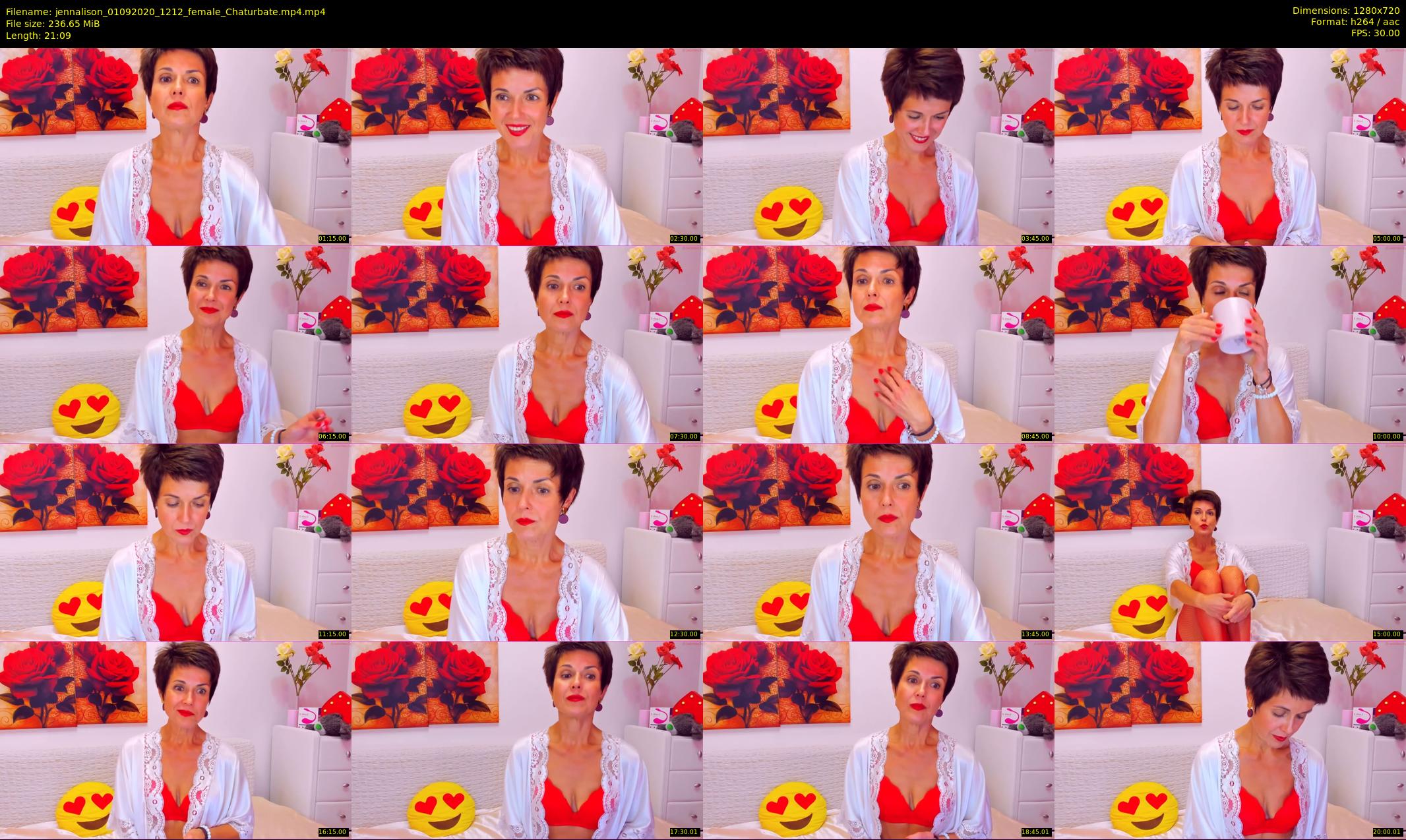 jennalison — 22 minute Chaturbate female cam show recording, 720p, Sep 1, 2020