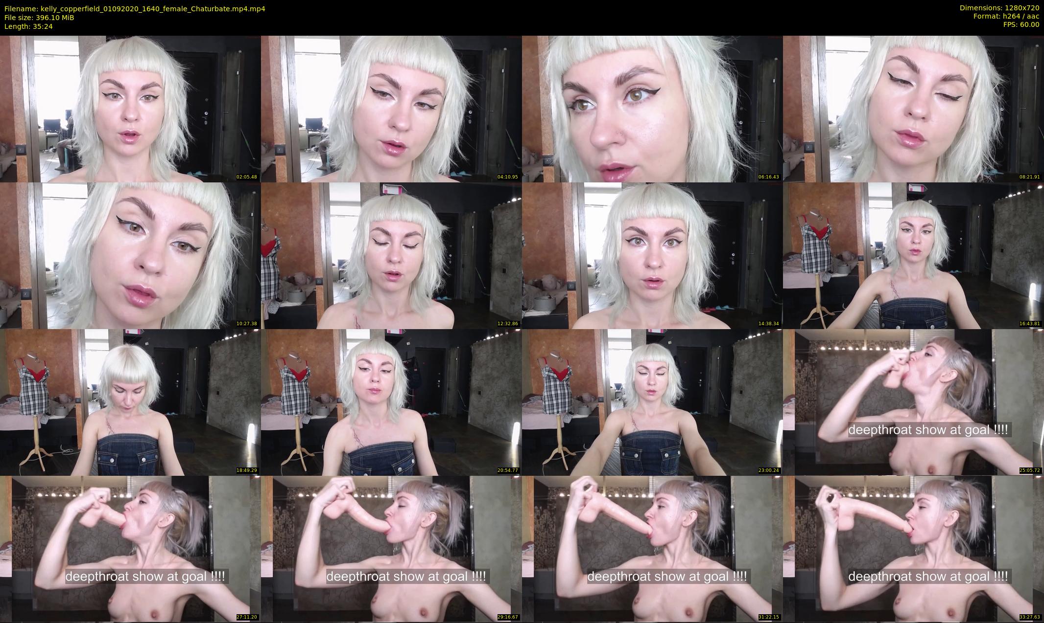kelly_copperfield — 36 minute Chaturbate female cam show recording, 720p, Sep 1, 2020