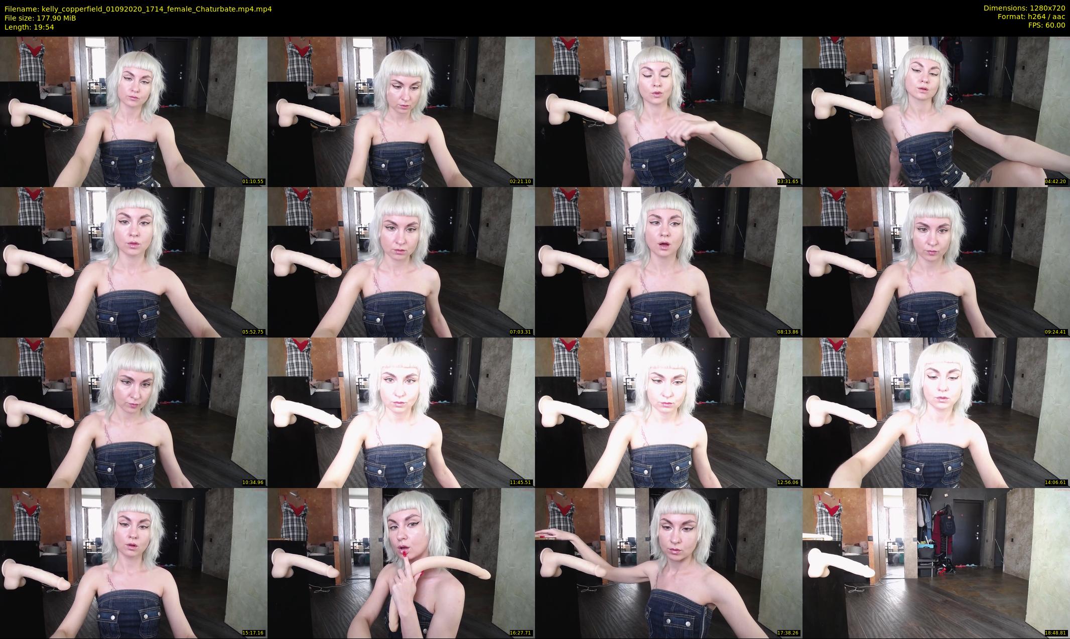 kelly_copperfield — 20 minute Chaturbate female cam show recording, 720p, Sep 1, 2020