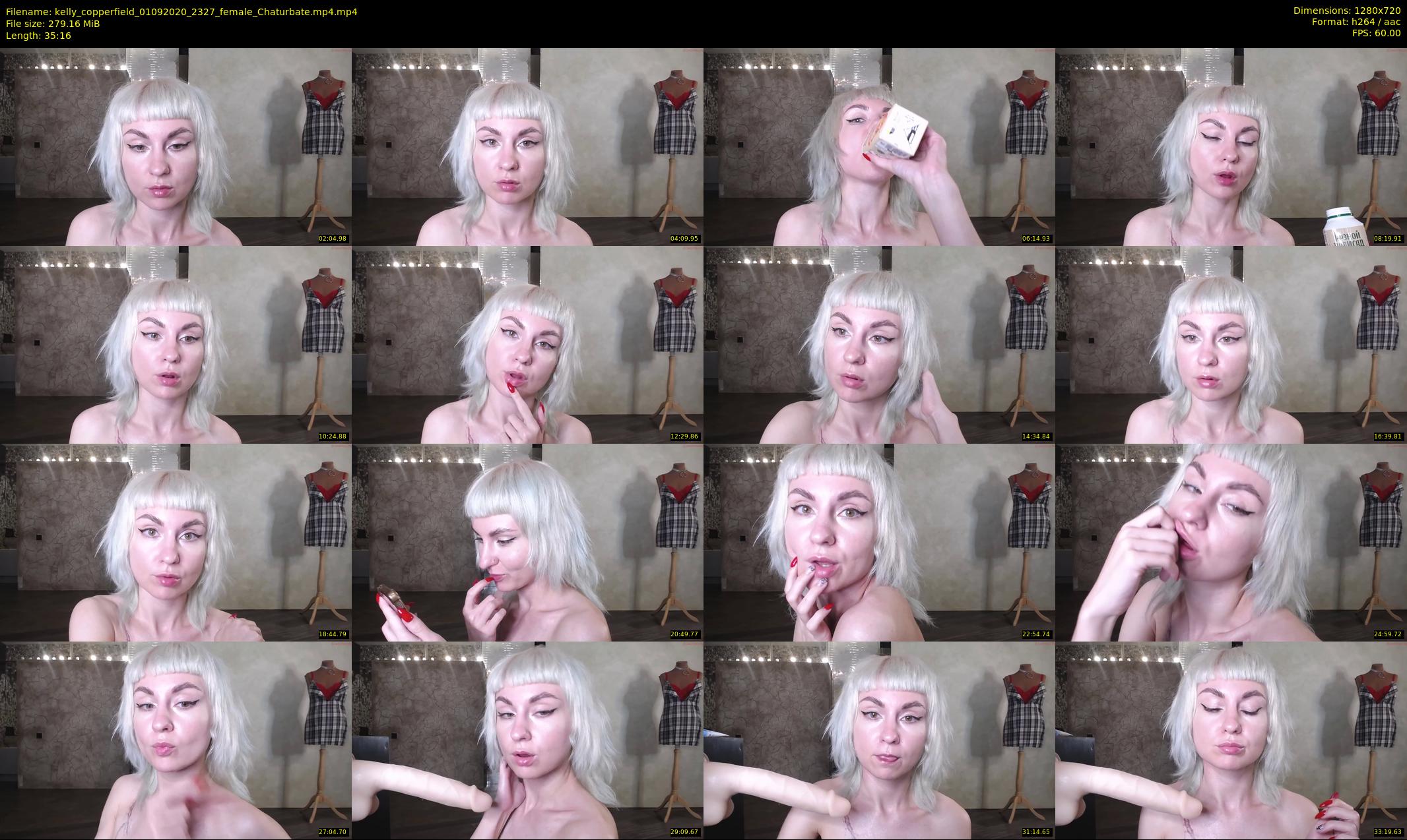 kelly_copperfield — 36 minute Chaturbate female cam show recording, 720p, Sep 1, 2020